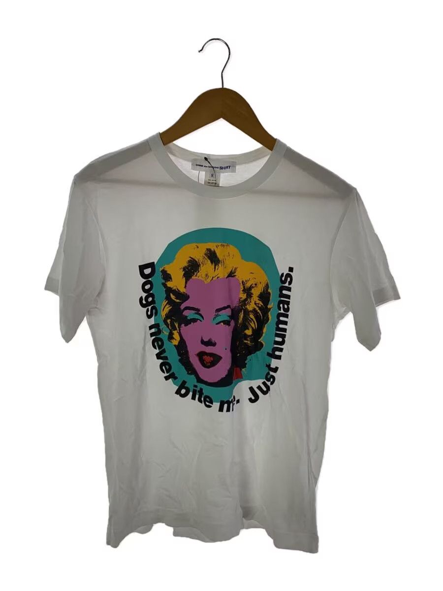 Comme des Garcons × Comme des Garcons SHIRT Dogs Never Bite Just Humans Tee Size US M / EU 48-50 / 2 - 1 Thumbnail