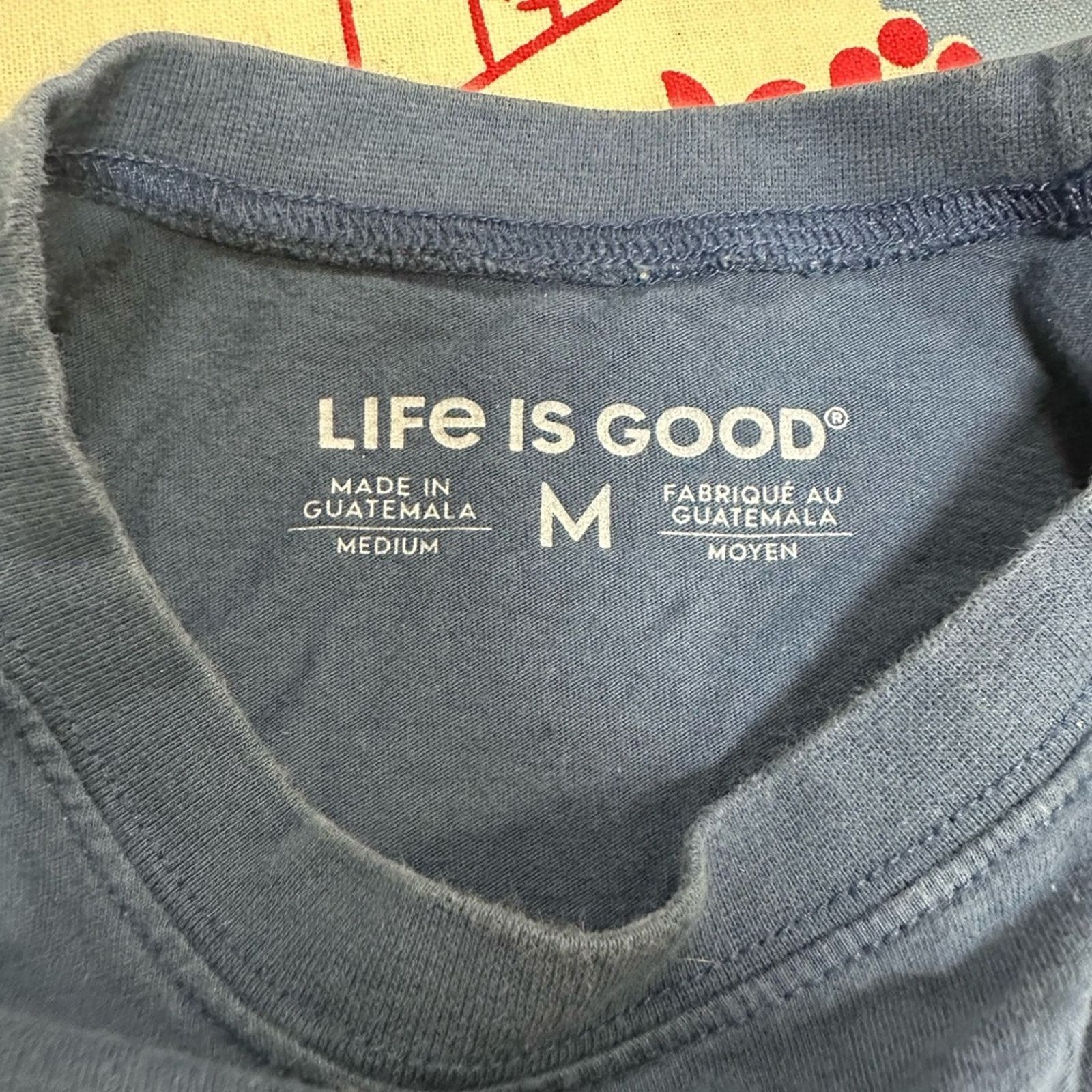 Life is Good Life Is Good Blue Short Sleeve Tee Size US M / EU 48-50 / 2 - 2 Thumbnail