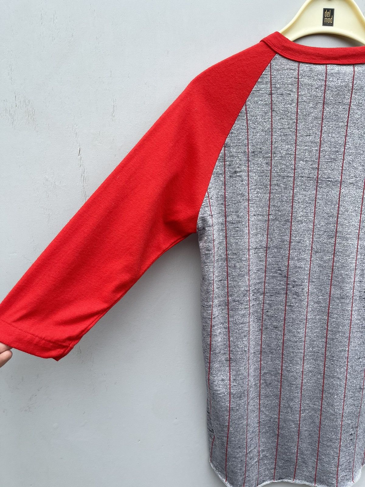Nike Vintage Nike Block Letter Raglan 70s Rare Baseball T Shirt Size US S / EU 44-46 / 1 - 9 Thumbnail