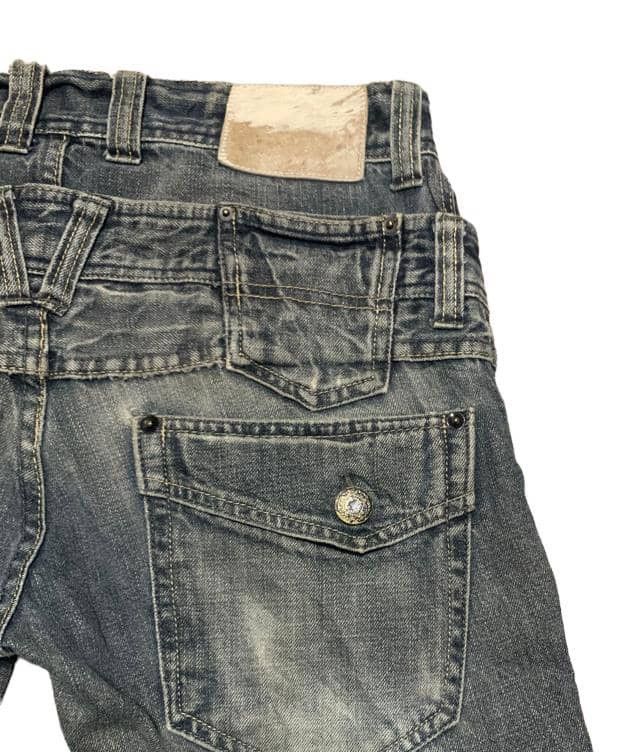 If Six Was Nine Vintage Urban Craft Double Waisted Jeans Size US 30 / EU 46 - 8 Thumbnail