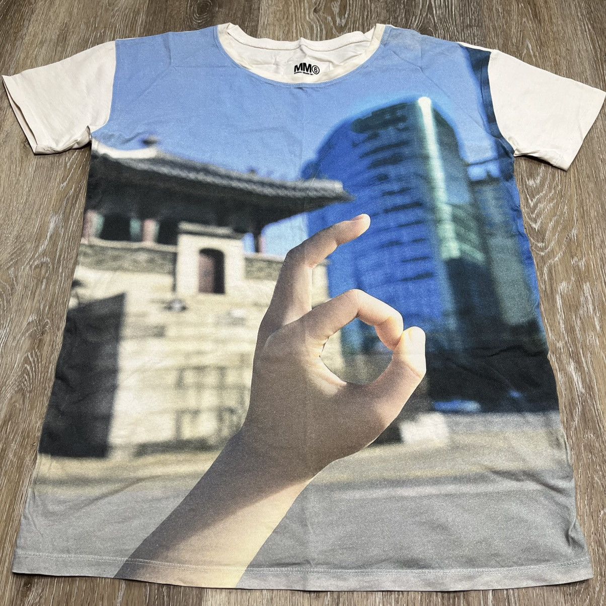 Designer × Maison Margiela MM6 hand sign tee Size US M / EU 48-50 / 2 - 3 Thumbnail