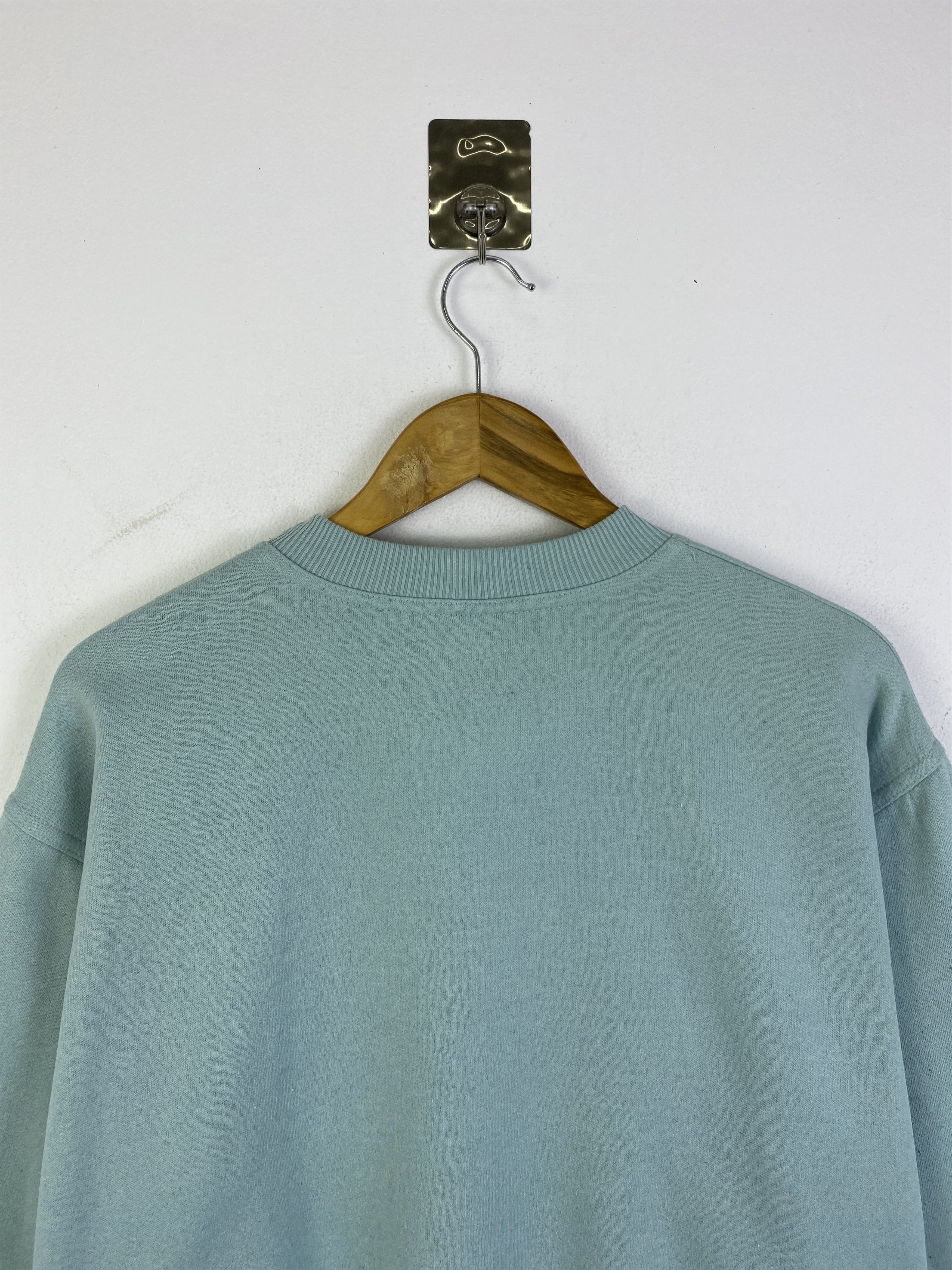 Other Vintage 90s Plain Crewneck Pullover Sweatshirt SH0331 Size US XL / EU 56 / 4 - 4 Thumbnail
