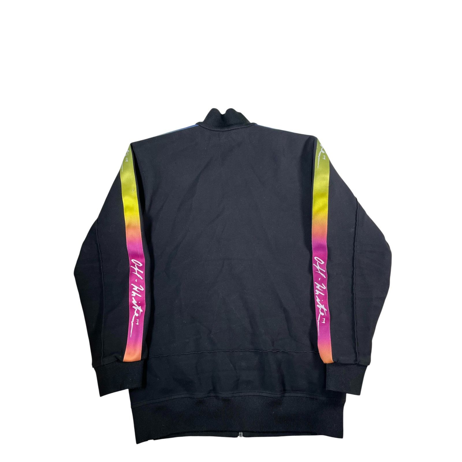 Off-White Off-White Black Rainbow Track Jacket Size US S / EU 44-46 / 1 - 2 Thumbnail