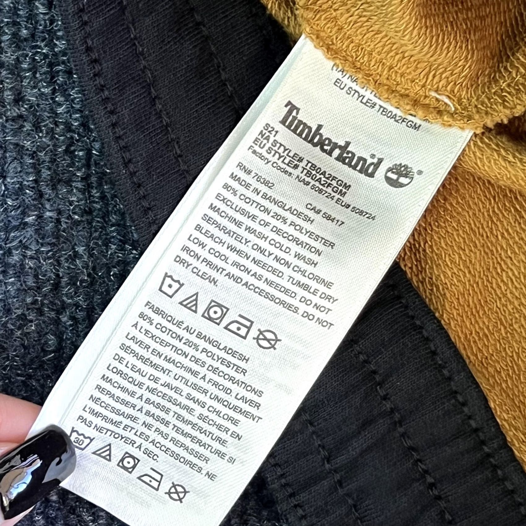 Timberland Timberland Shorts Mens Medium Beige Colorblock Sweat Elastic Waist Pockets Gym Size US 31 - 5 Thumbnail