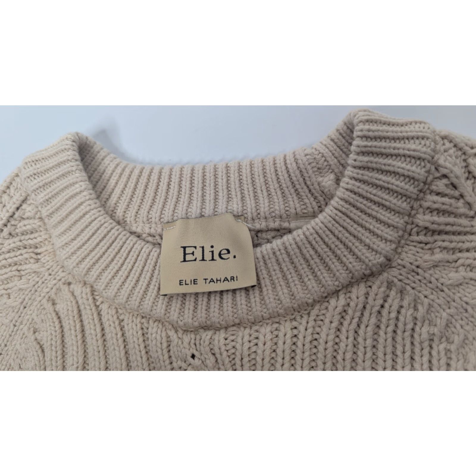 Elie Tahari Elie Tahari Women Sweater Pullover Long Sleeve Knit Orange S Small Pullover Size S / US 4 / IT 40 - 7 Thumbnail