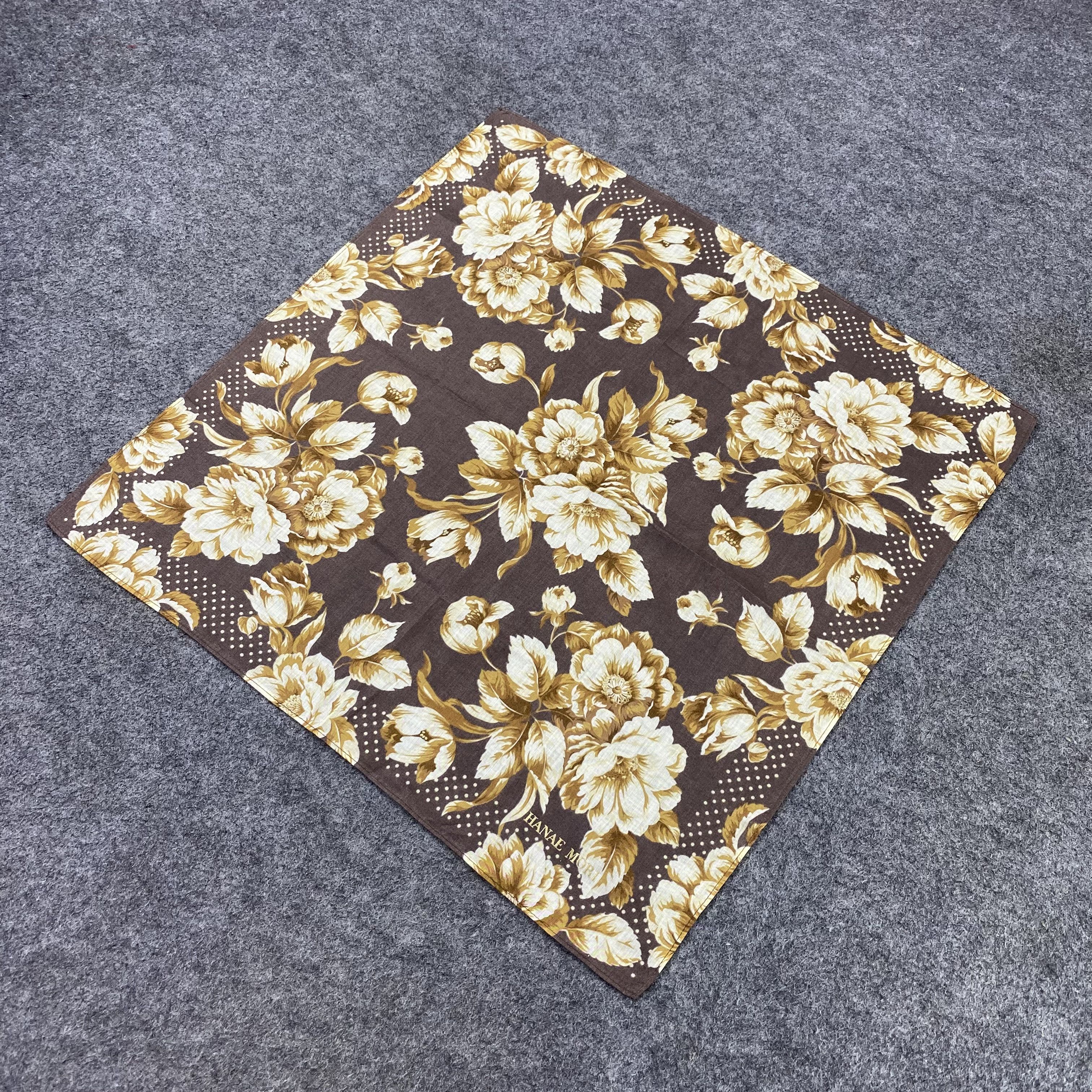 Hanae Mori Hanae Mori Handkerchief / Bandana / Neckerchief-B2385 Size ONE SIZE - 4 Thumbnail
