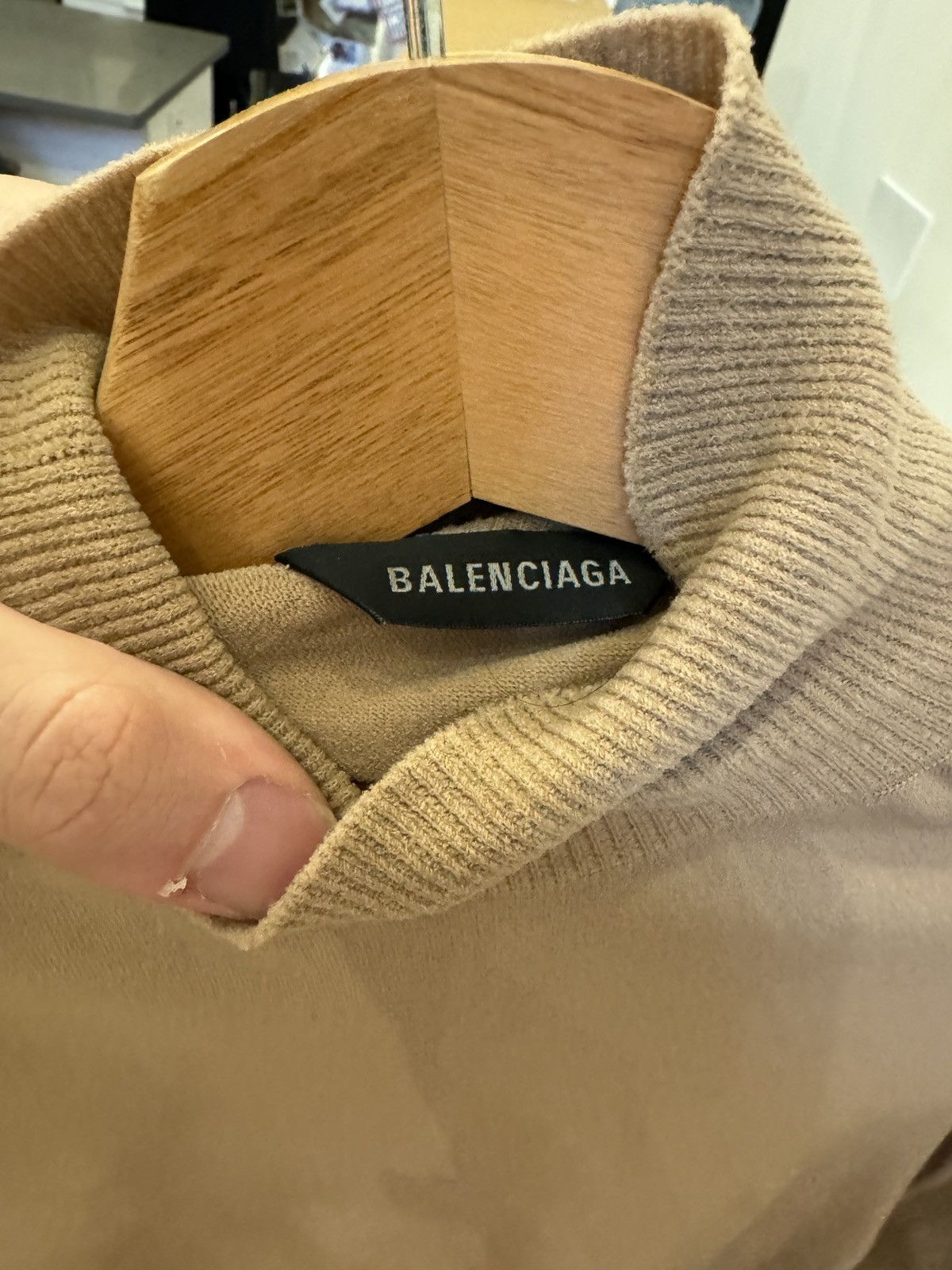 Balenciaga Stretch Hybrid Gloved Top Size US M / EU 48-50 / 2 - 6 Thumbnail