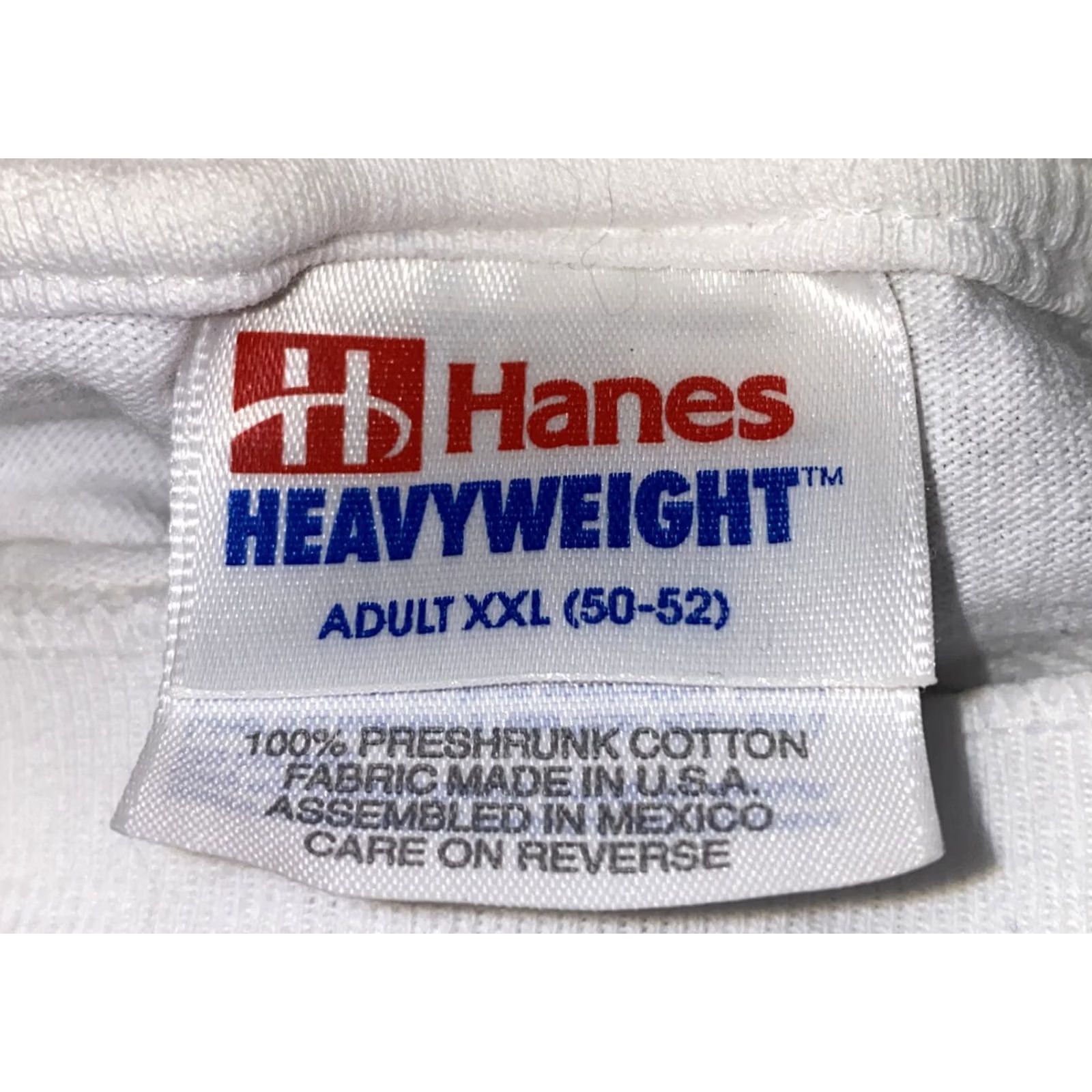 Hanes Hanes Heavyweight T-Shirt White 2XL Mens STORM’N OLDIES Graphic Cotton Regular Short Sleeve Size US XXL / EU 58 / 5 - 5 Thumbnail