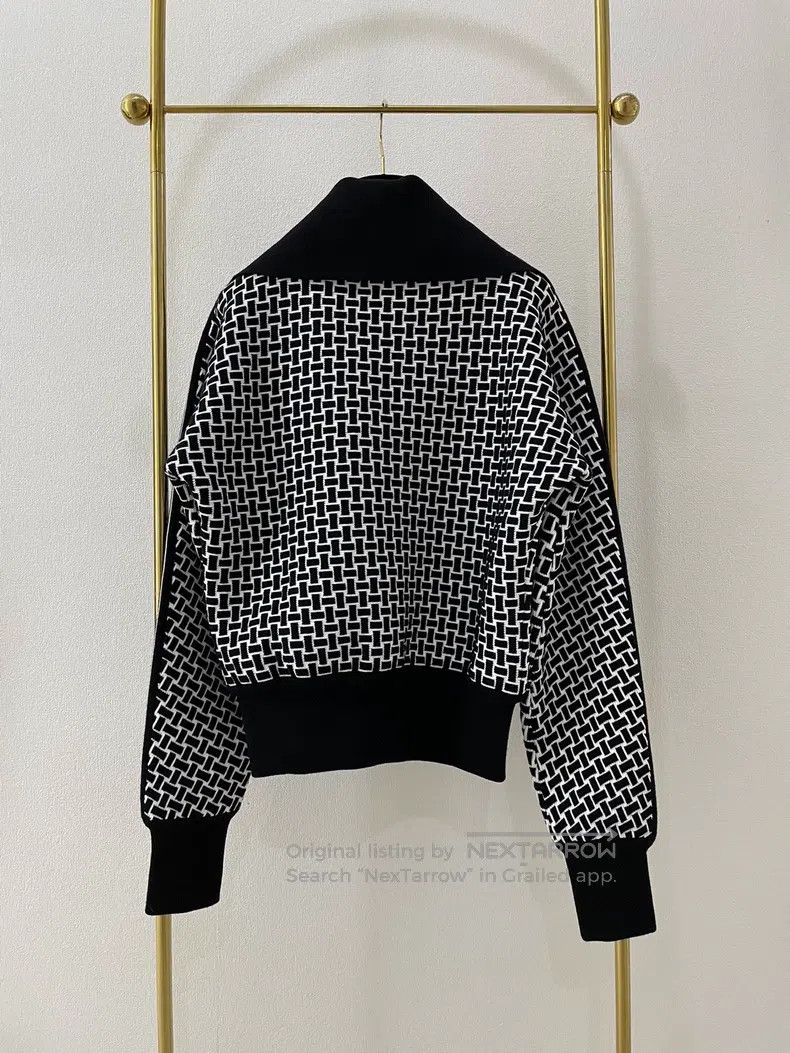 Hermes Hermes Black and White Jacket Size XXS / US 00 / IT 34 - 2 Thumbnail
