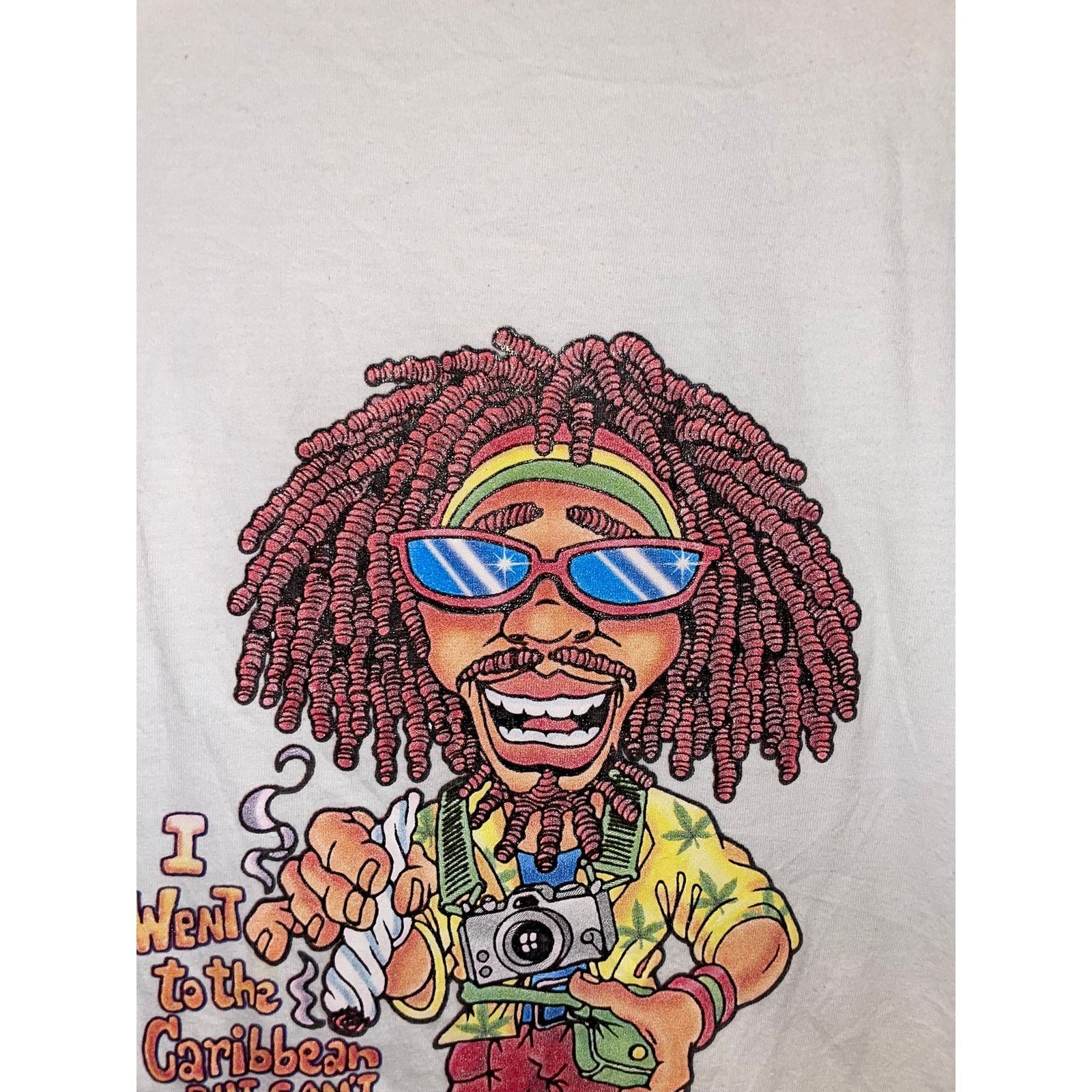 Vintage Vintage Smoking Shirt St Vincent The Grenadines Caribbean XL Size US XL / EU 56 / 4 - 2 Thumbnail