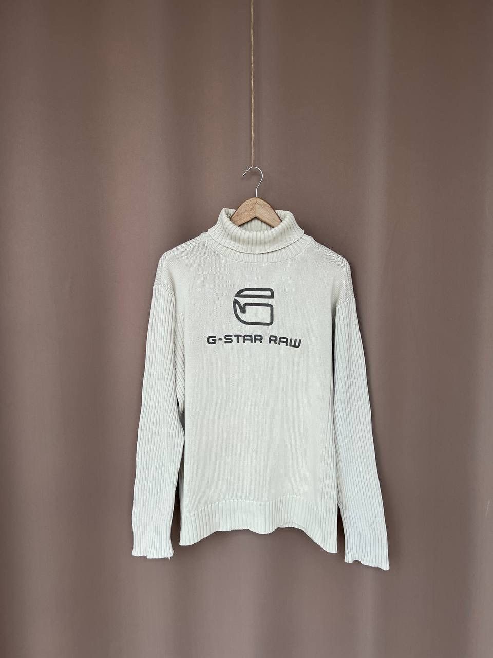 G-Star G-Star Raw Turtleneck Sweater Mens Size XL/L Knit Jumper Size US L / EU 52-54 / 3 - 1 Thumbnail