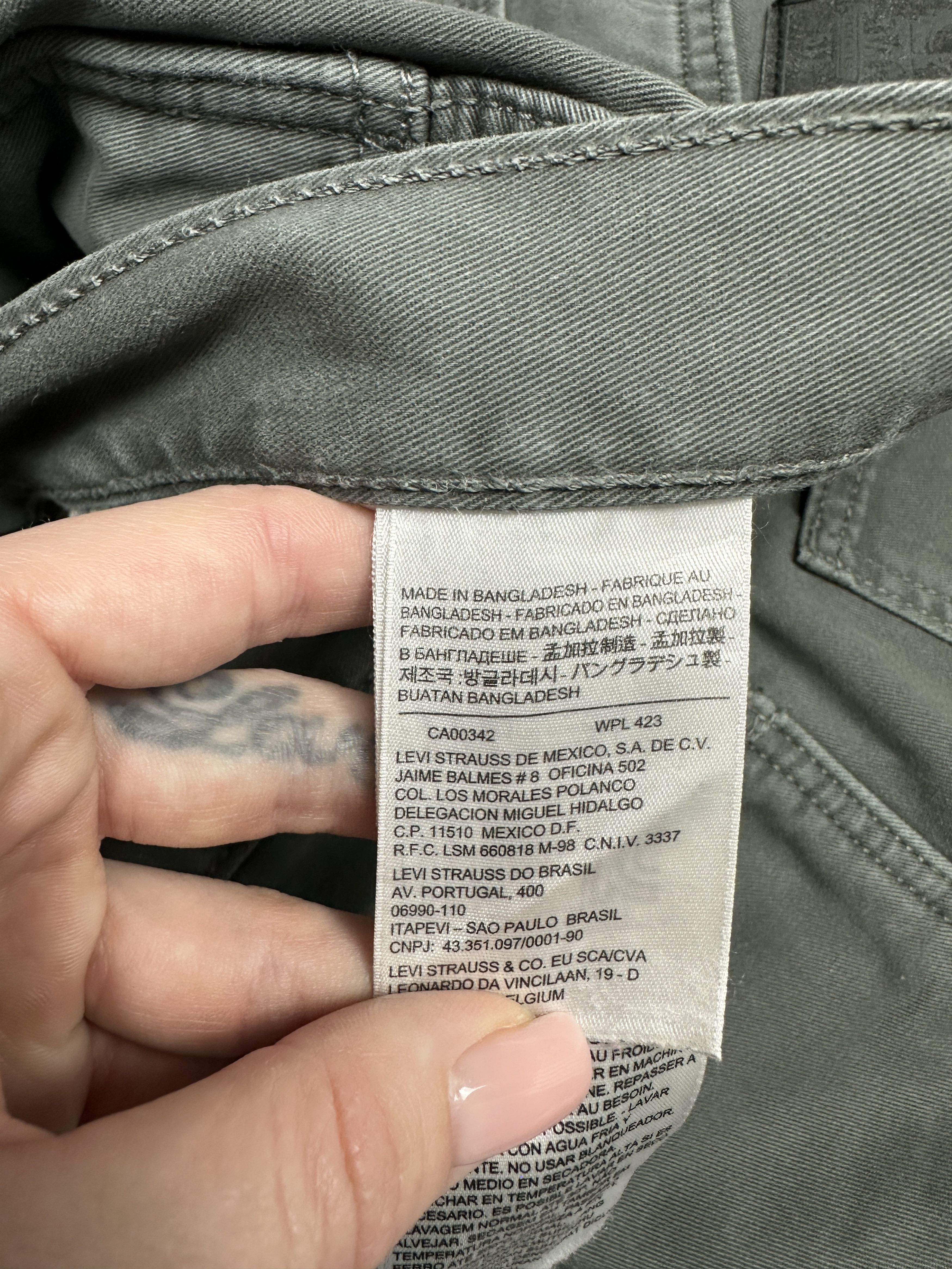 Levi's Levi's 511 Mens Denim Pants Jeans Size 36 x 30 Size US 36 / EU 52 - 8 Thumbnail