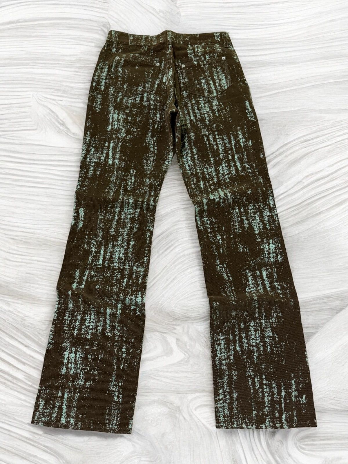 Hysteric Glamour × Japanese Brand LETITIA VELVET MATRIX INSPIRED RARE PANTS Size US 27 - 2 Thumbnail