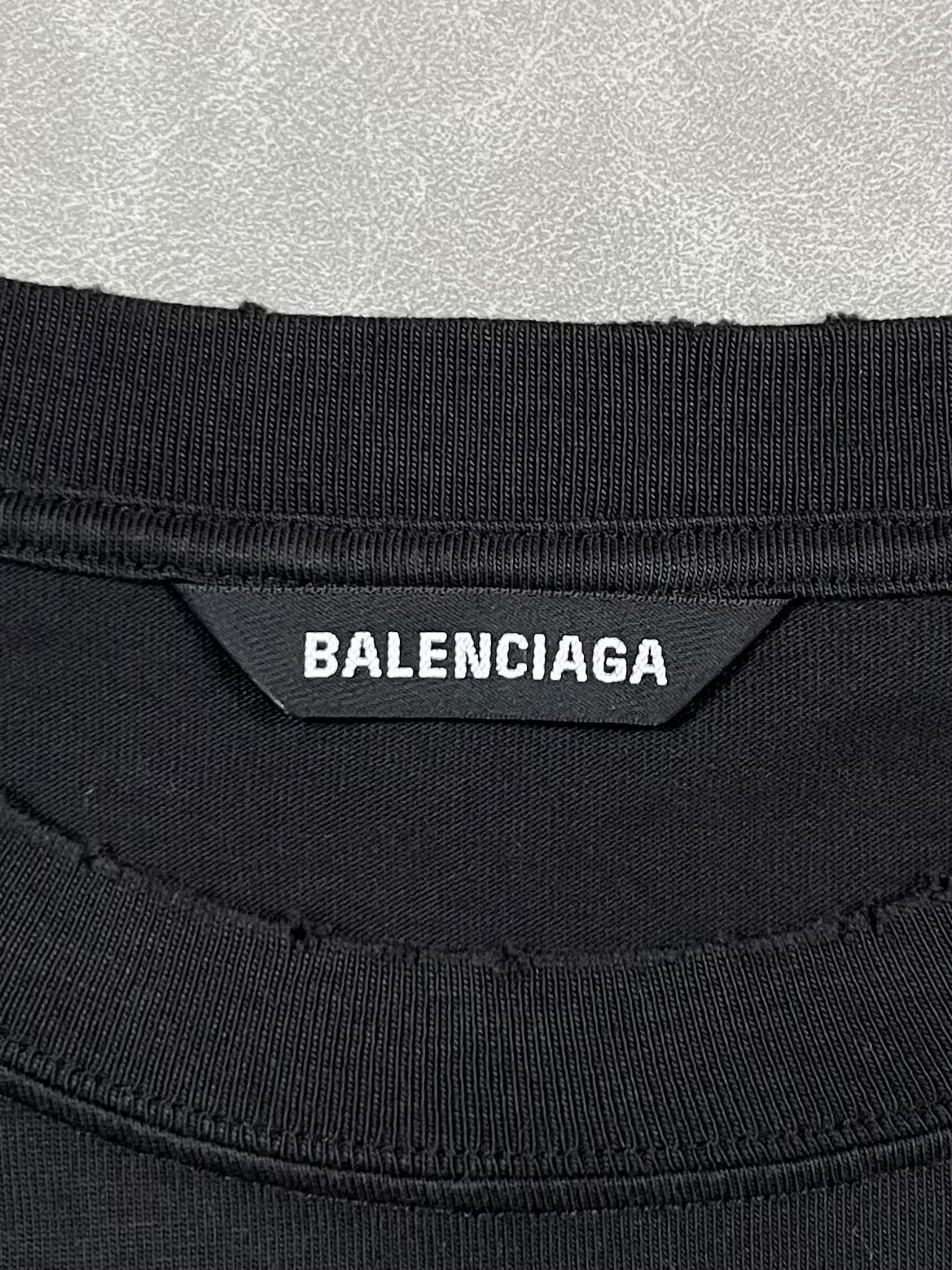 Balenciaga Balenciaga scare couer oversized distressed longsleeve Size US L / EU 52-54 / 3 - 5 Thumbnail
