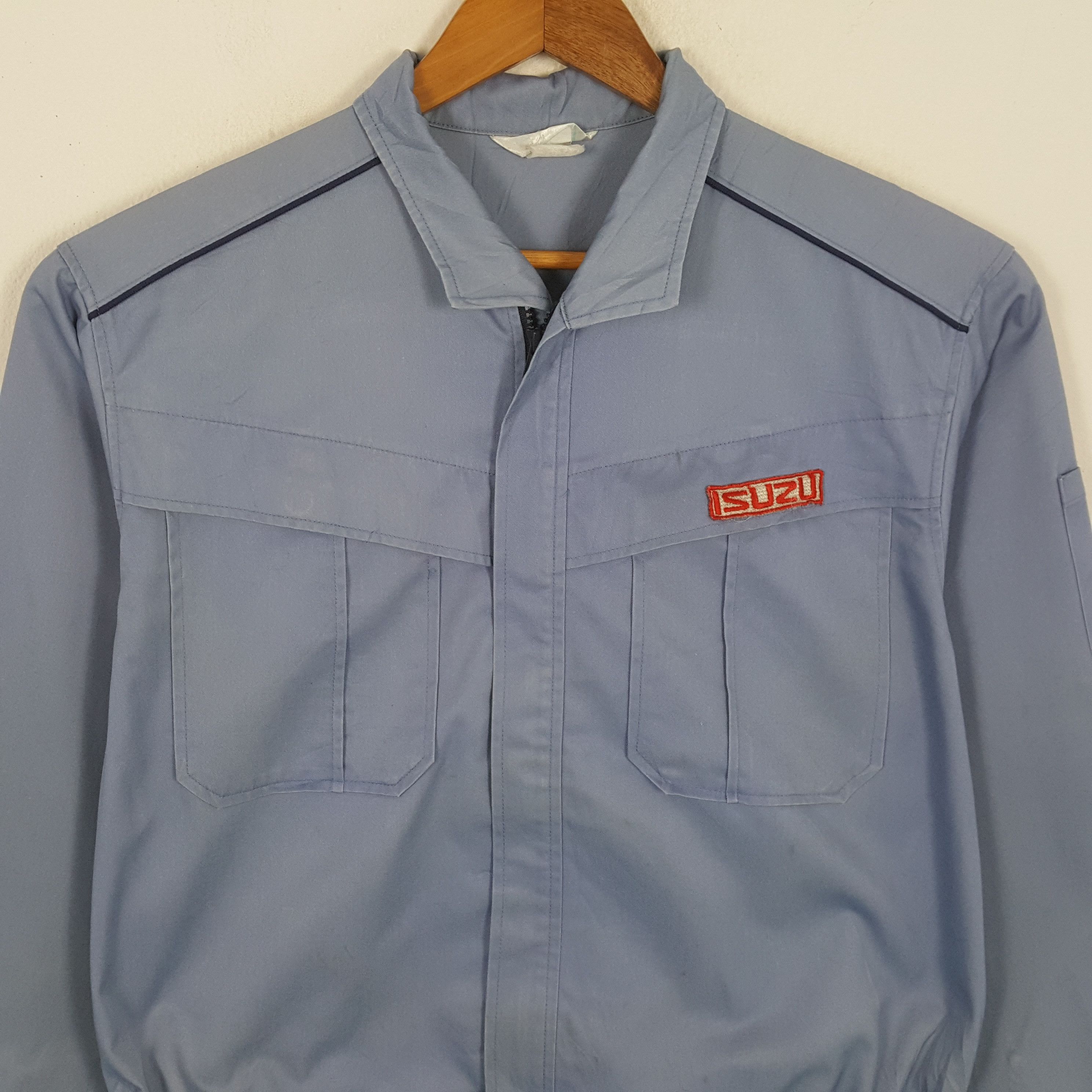 Japanese Brand × Vintage Vintage ISUZU Japanese Brand Motorsports Crew Jacket Size US L / EU 52-54 / 3 - 2 Thumbnail
