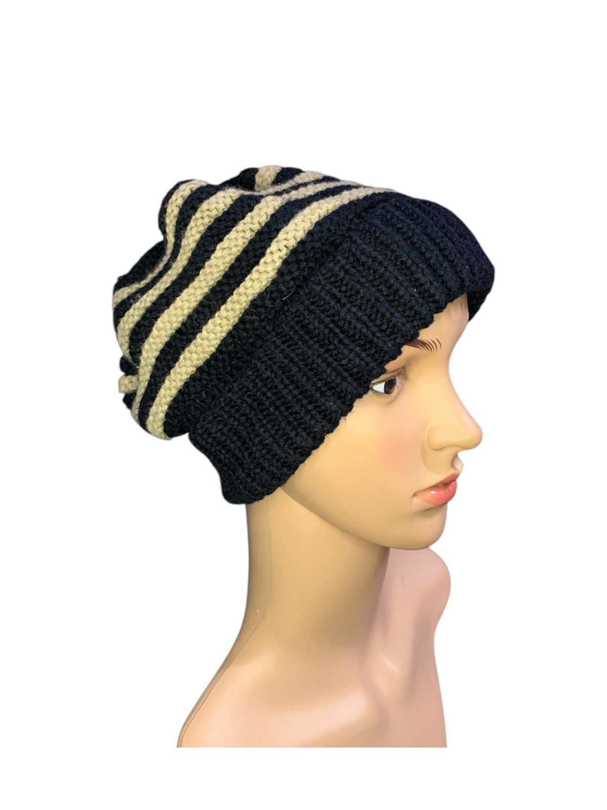 Japanese Brand × Kapital × Vintage Crochet knitting Big Beanie Hat Japan Style Size ONE SIZE - 4 Thumbnail
