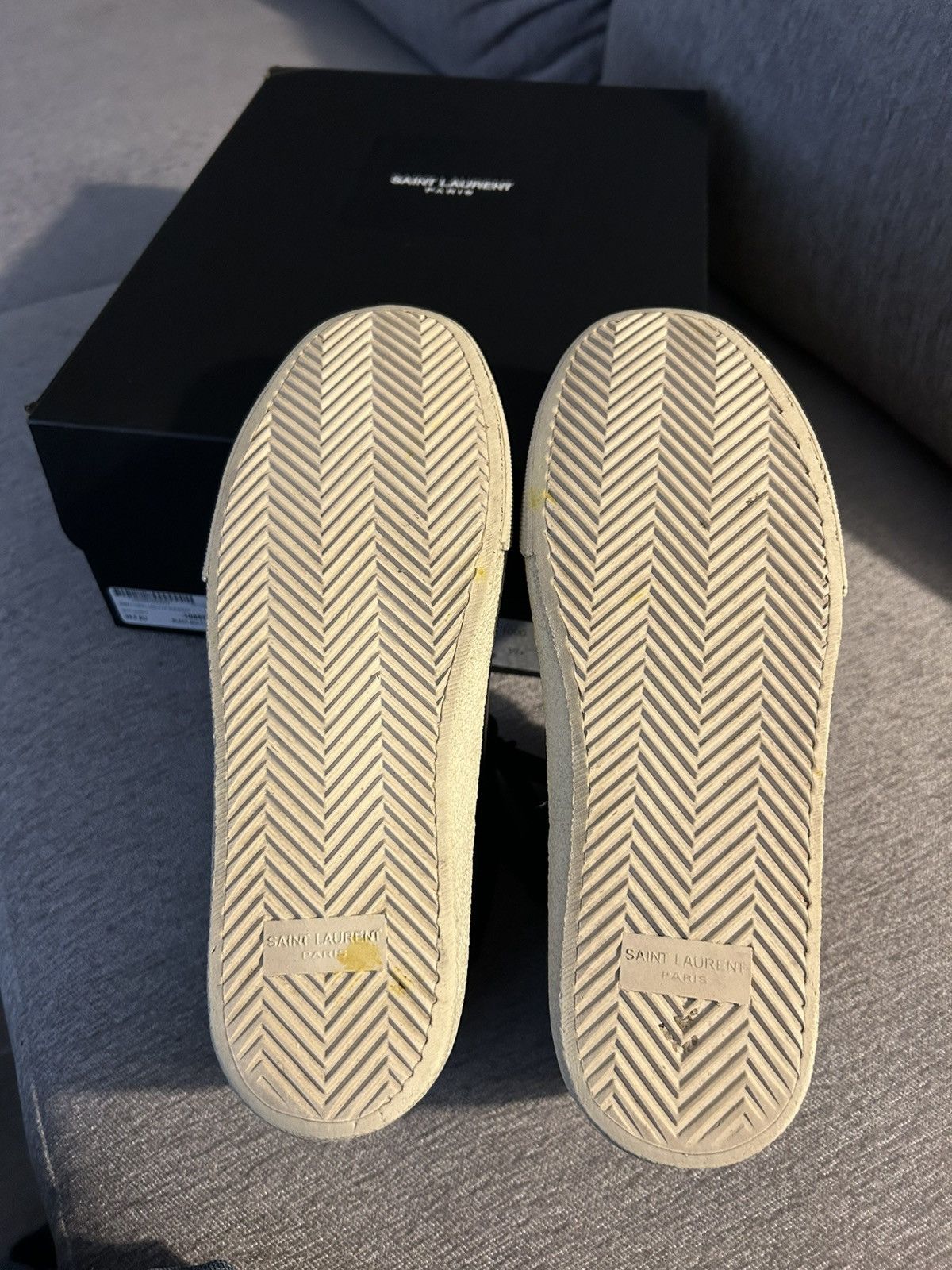 Hedi Slimane saint laurent studded sneakers Size US 8.5 / EU 41-42 - 4 Thumbnail