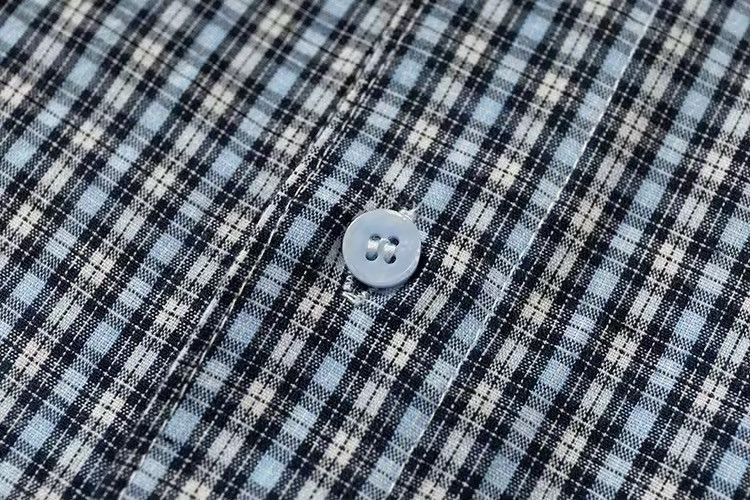 Vintage Patchwork Streetwear Plaid Oversize School Shirt Blouse Size US XXL / EU 58 / 5 - 8 Thumbnail