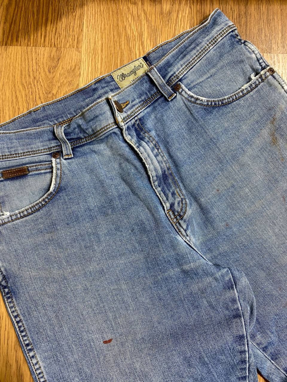 Wrangler VINTAGE FADED WRANGLER BLUE DENIM SKATER JEANS 34x30 Size US 34 / EU 50 - 8 Thumbnail
