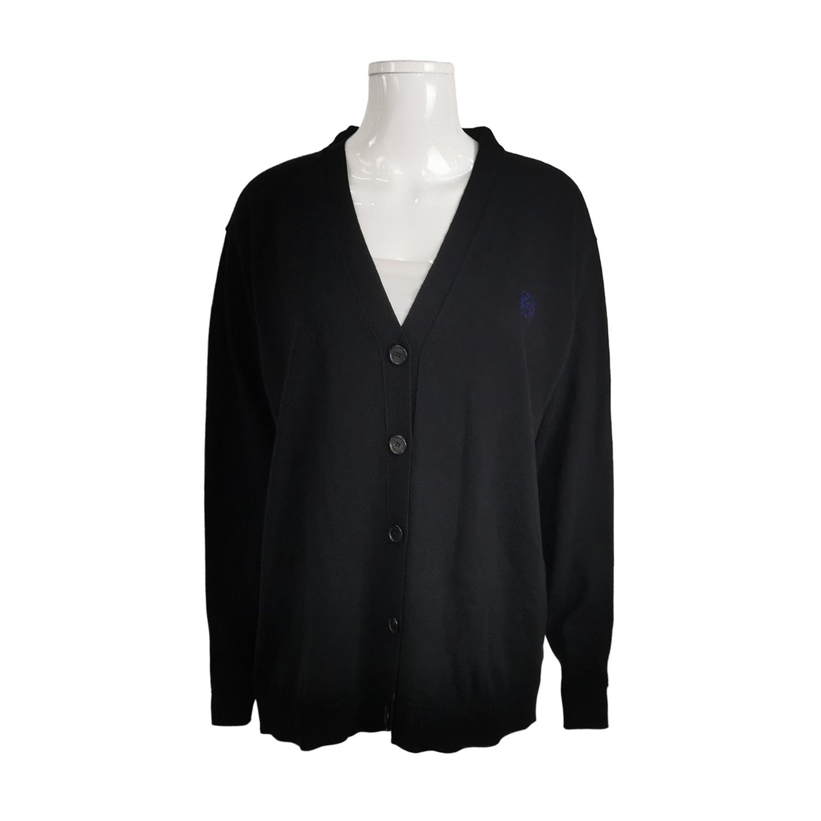 Loewe Loewe Wool V-Neck Cardigan Size M Size M / US 6-8 / IT 42-44 - 1 Thumbnail