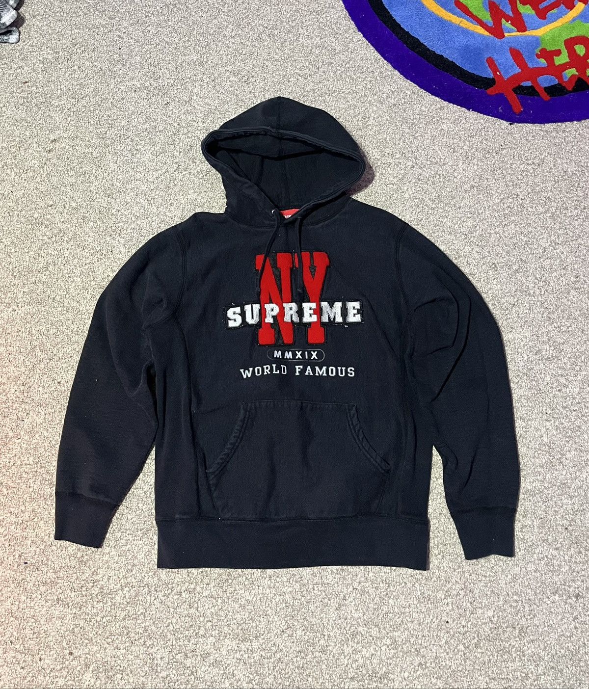 Supreme Supreme NY Hooded Sweatshirt Size US M / EU 48-50 / 2 - 1 Thumbnail