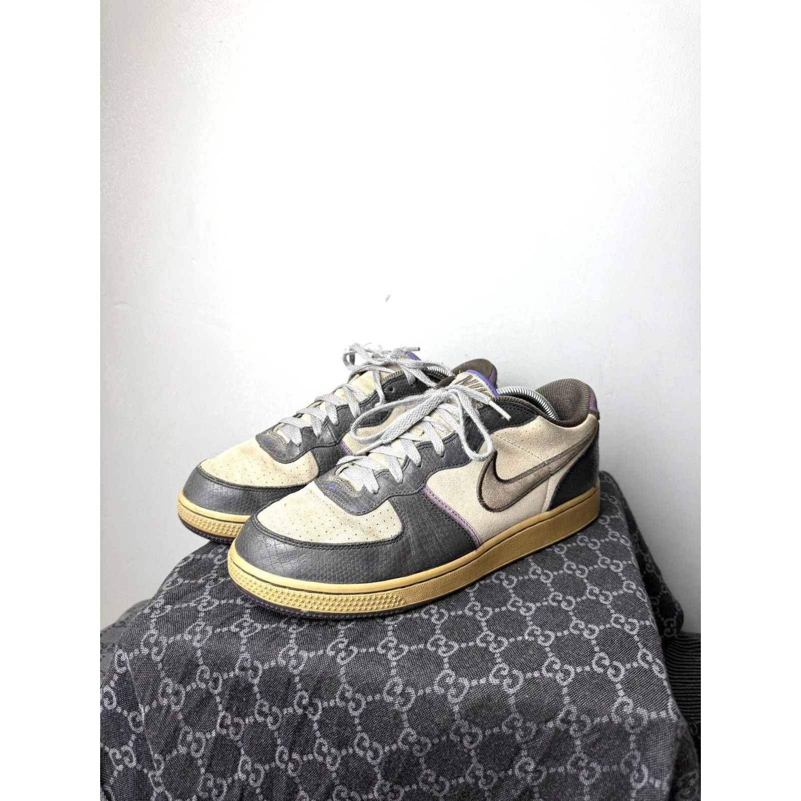 Nike Rare! Vintage Nike Terminator Dunk Sneakers Size US 8.5 / EU 41-42 - 1 Thumbnail