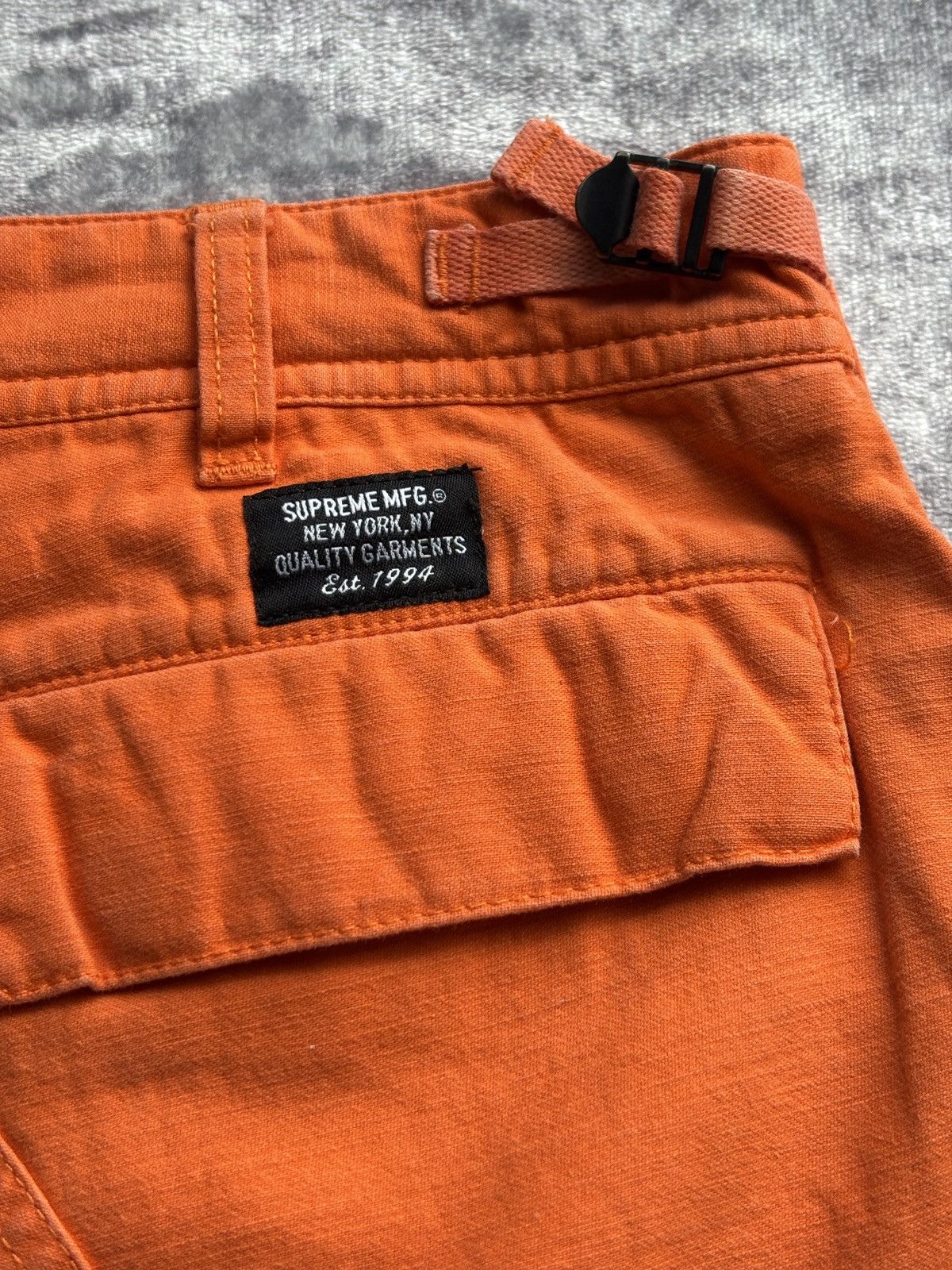 Supreme Supreme Cargo Short Orange SS16 Size US 32 / EU 48 - 7 Thumbnail