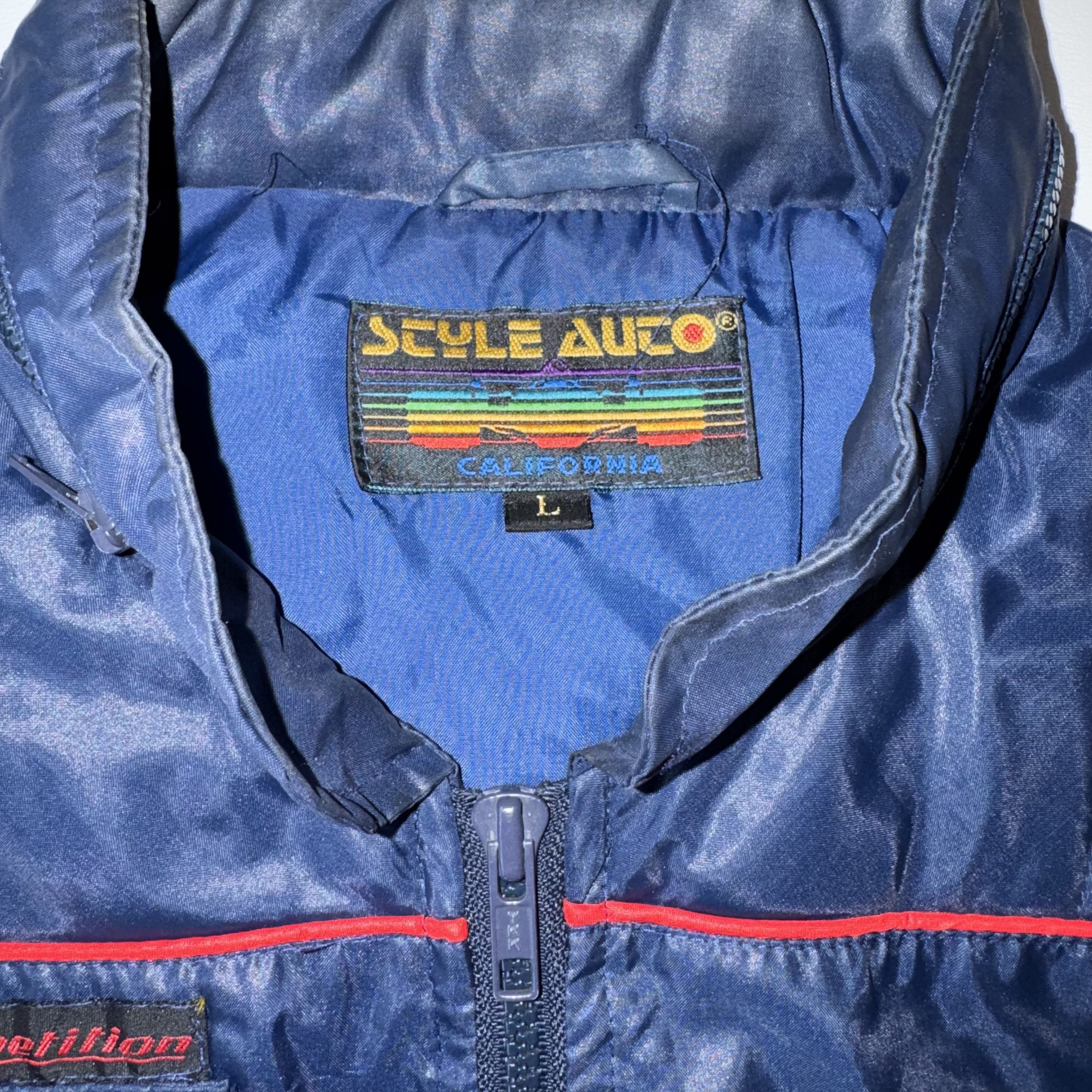 Vintage VTG Style Auto Competition STP Racing Jacket Patch Logo 80s Size US L / EU 52-54 / 3 - 8 Thumbnail