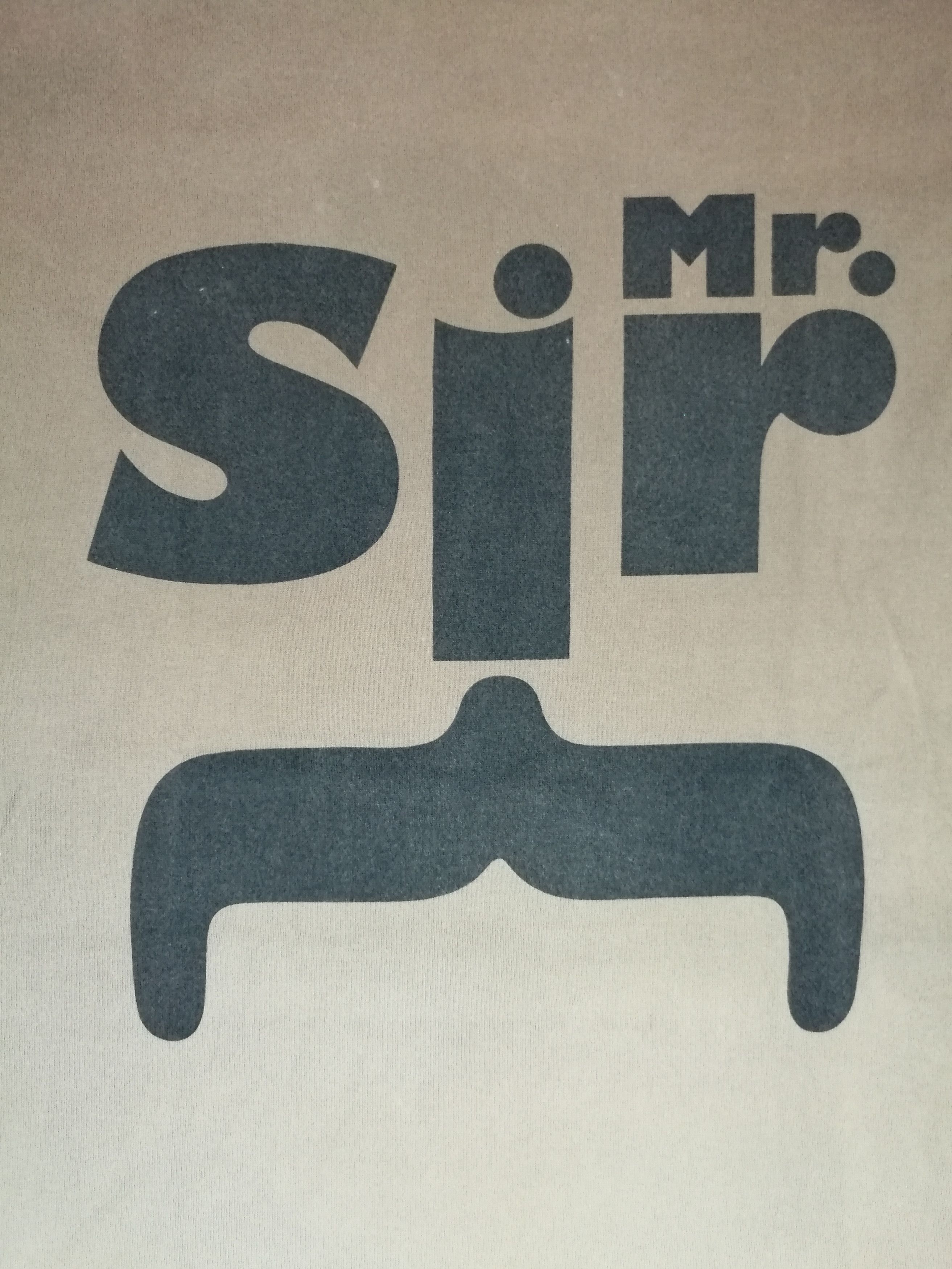 Uniqlo Vintage Uniqlo Mr Sir Moustache T-Shirt Size US L / EU 52-54 / 3 - 2 Thumbnail