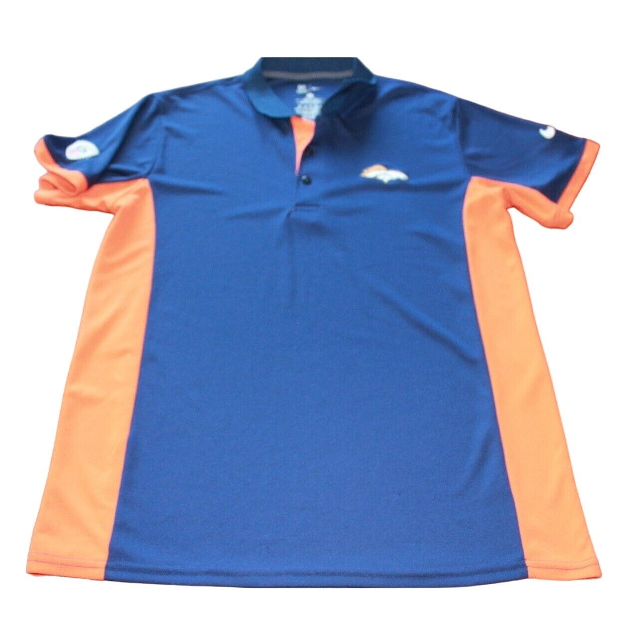 Nike NFL Football Denver Broncos Nike Dri Fit Golf Polo Size XL Size US XL / EU 56 / 4 - 1 Thumbnail
