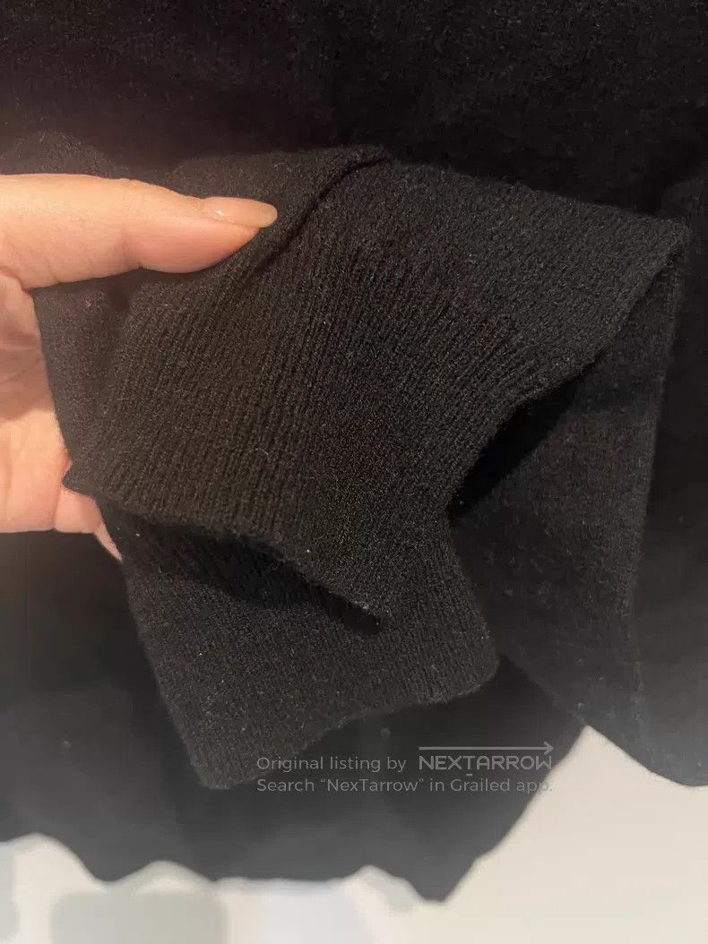 Comme des Garcons Comme Des Garcons Black Wool Cardigan Size XL / US 12-14 / IT 48-50 - 4 Thumbnail