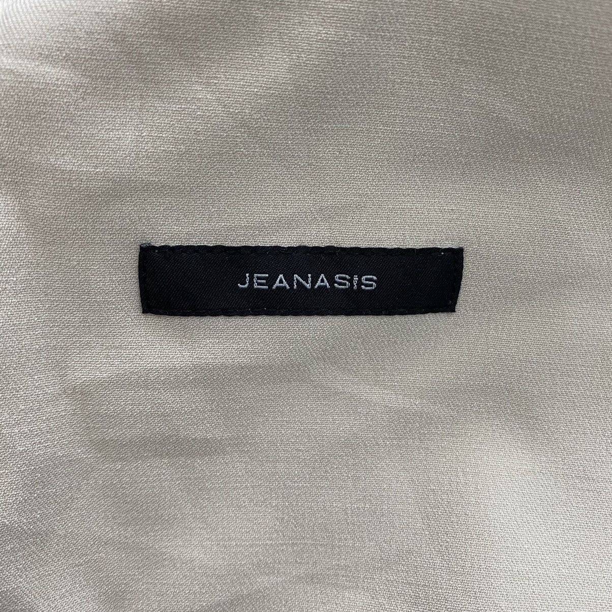 Japanese Brand JEANASIS Japanese Brand Three Quarter Sleeve Long Cream Coat Size L / US 10 / IT 46 - 5 Thumbnail