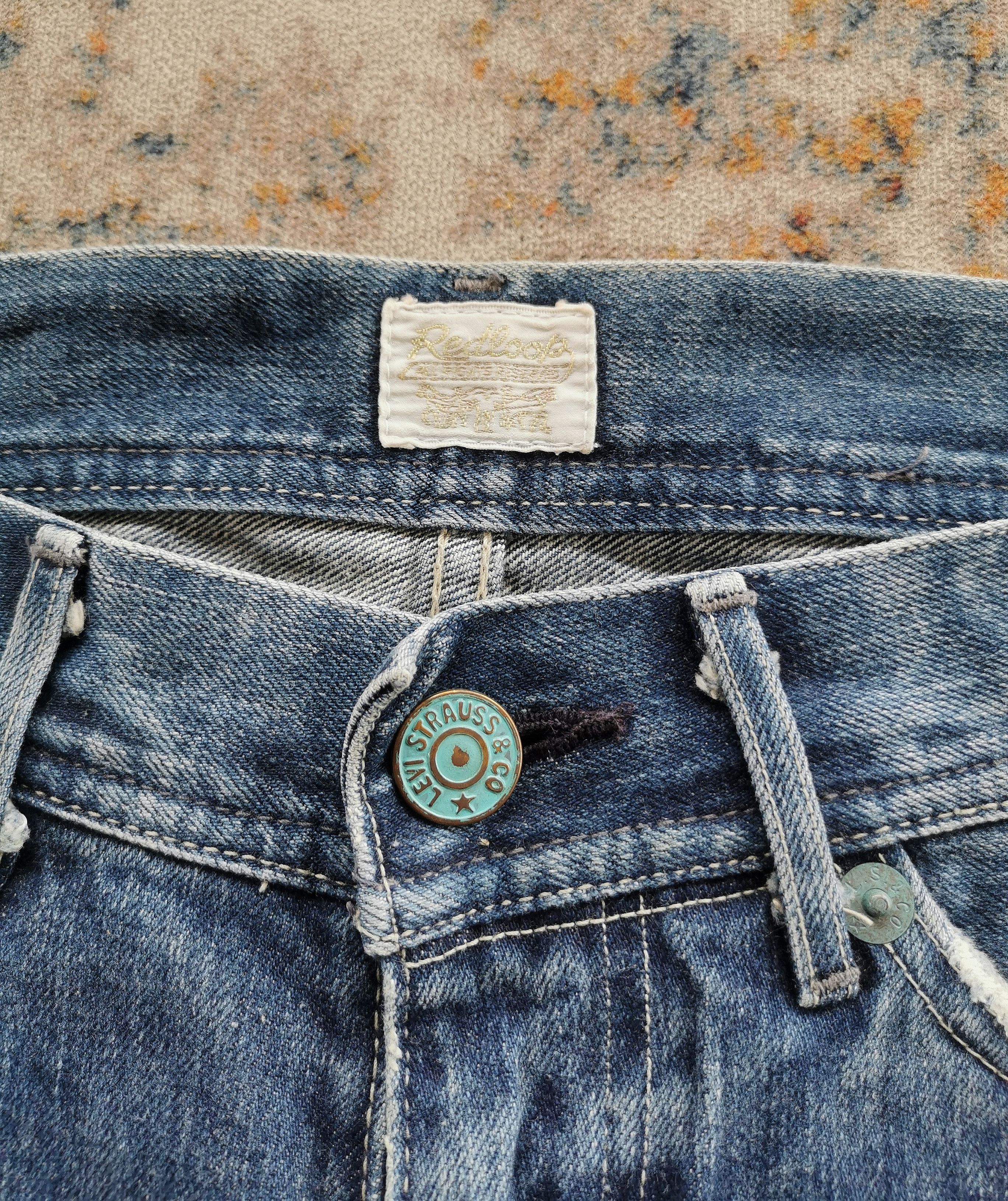 Levi's Vintage Womens Levis Redloop Bootcut Jeans Size 30" / US 8 / IT 44 - 3 Thumbnail