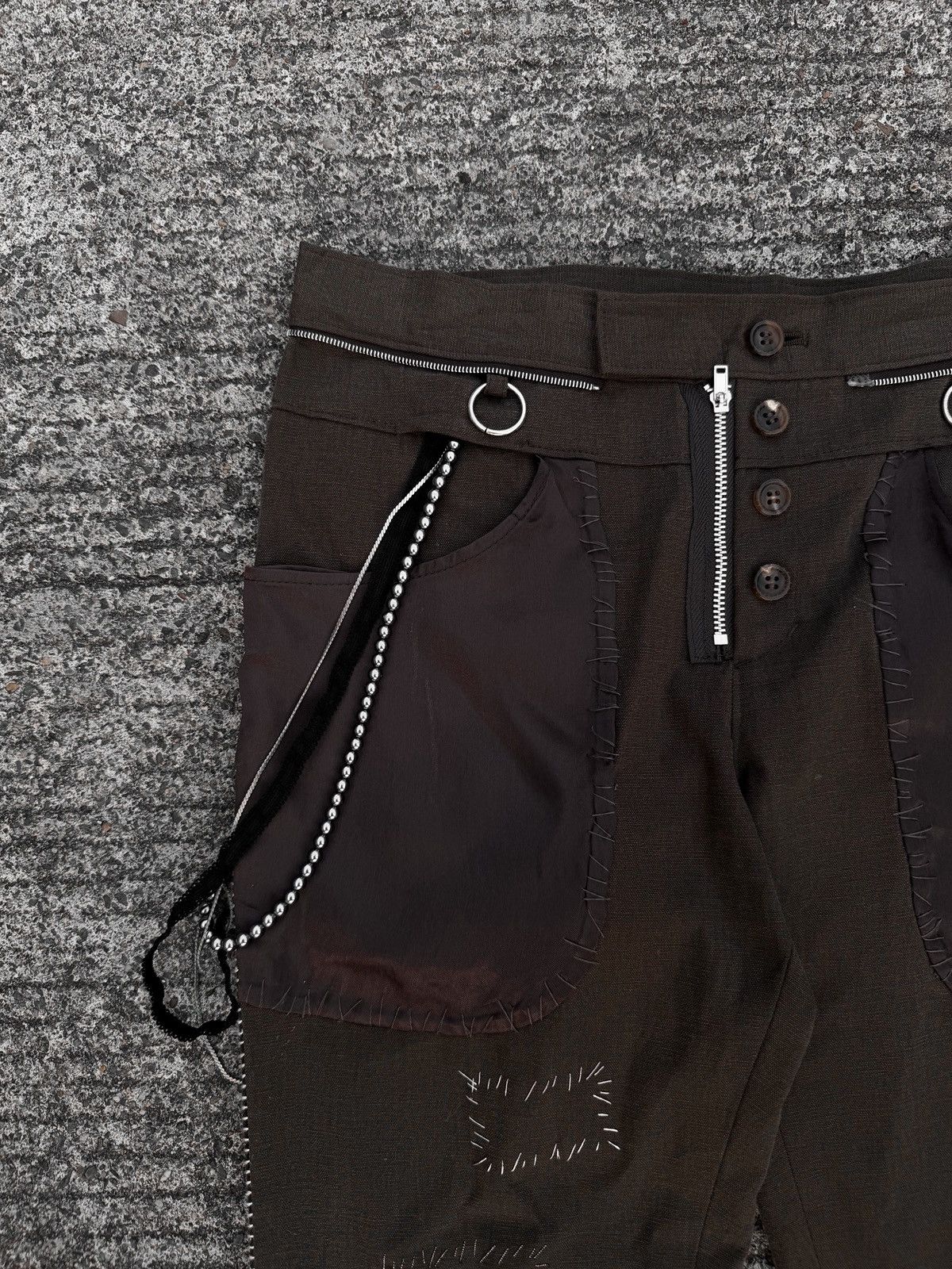 Undercover Undercover SS03 Scab Surgery Chain Pants Size US 29 - 6 Thumbnail