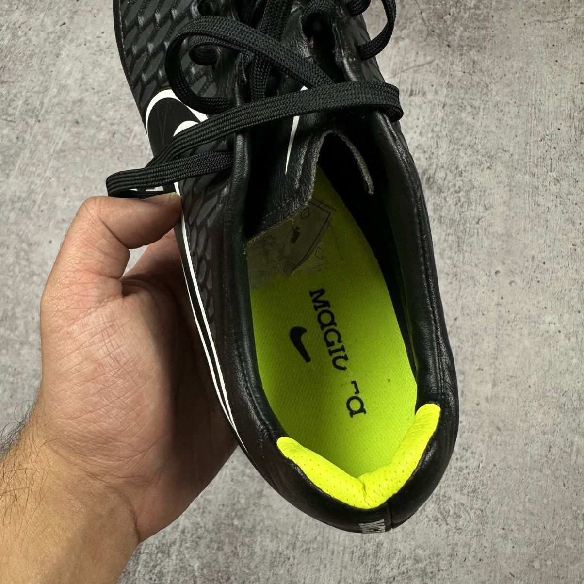Nike 2014 Nike Magista Orden FG 651329-017 Black Soccer Shoes Size US 12 / EU 45 - 13 Thumbnail