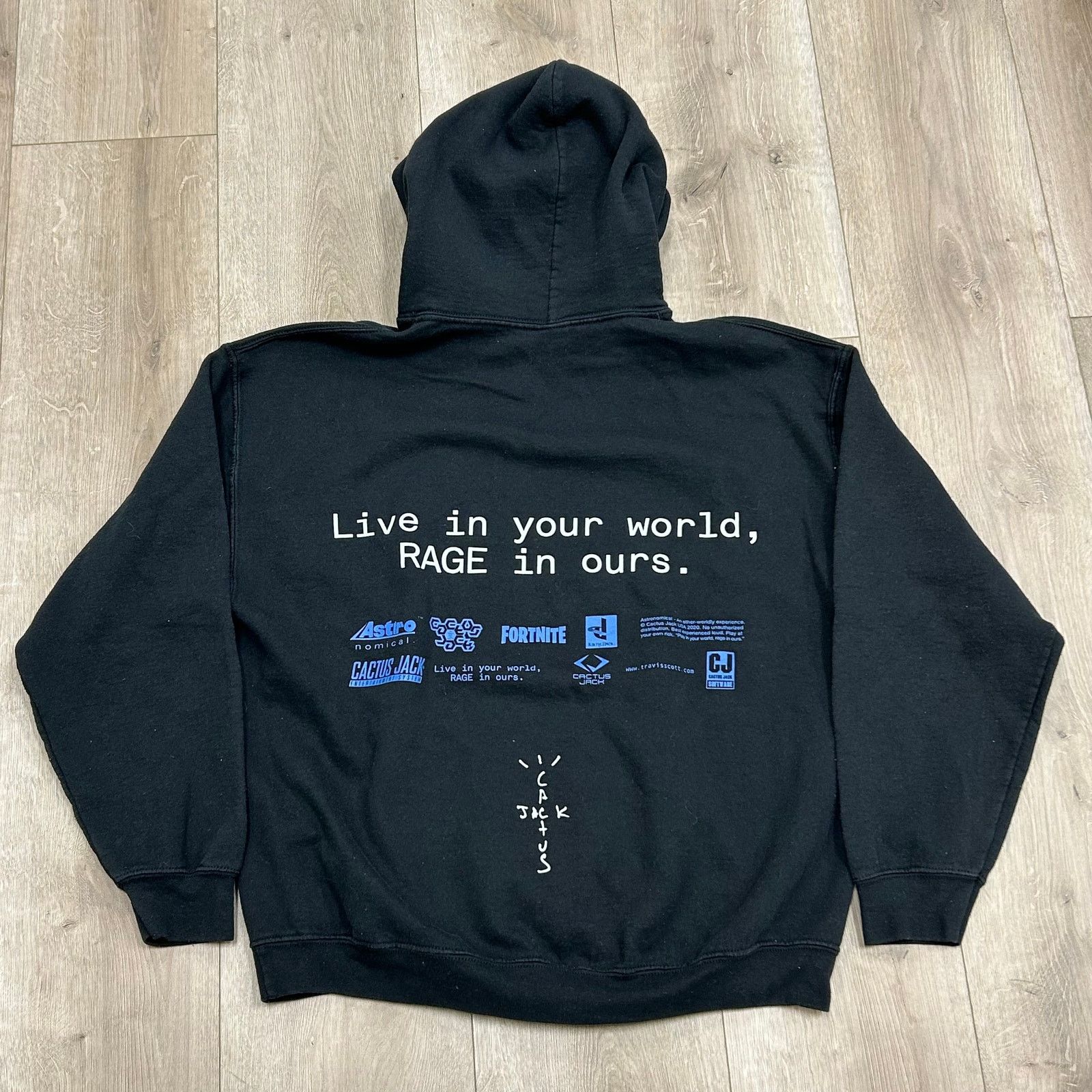 Travis Scott Travis Scott The Scotts World Hoodie Cactus Jack Fortnite Size US M / EU 48-50 / 2 - 5 Thumbnail
