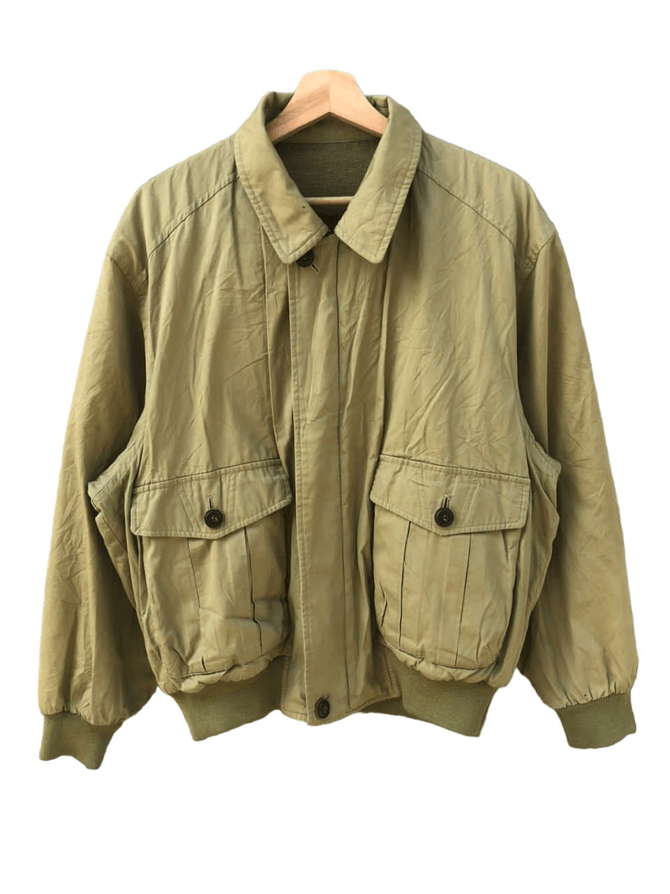 DAKS Vintage Dark London Golf Wool Cotton Rivesable Jacket Size US L / EU 52-54 / 3 - 3 Thumbnail