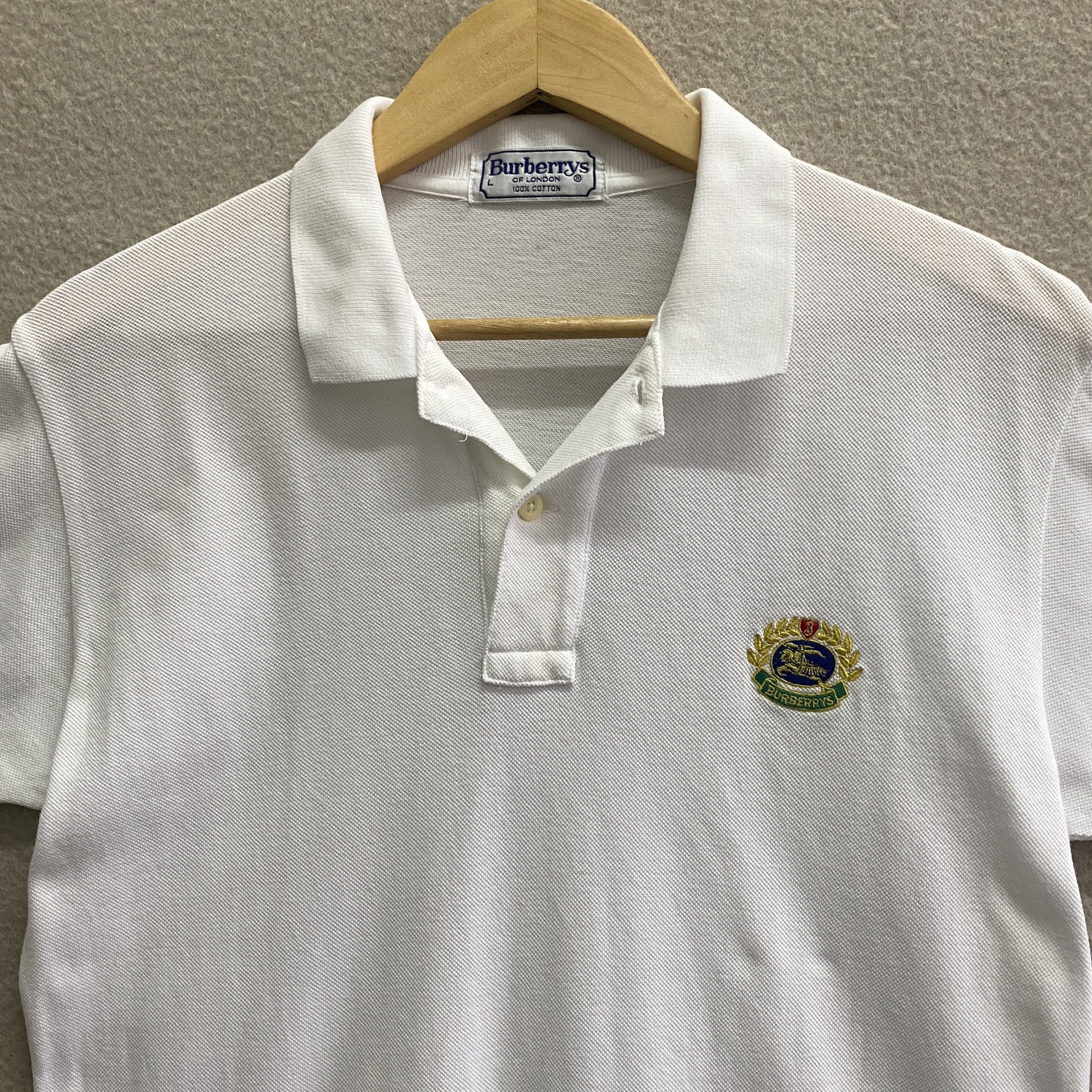 Burberry Burberry Polo Shirt Size US L / EU 52-54 / 3 - 2 Thumbnail