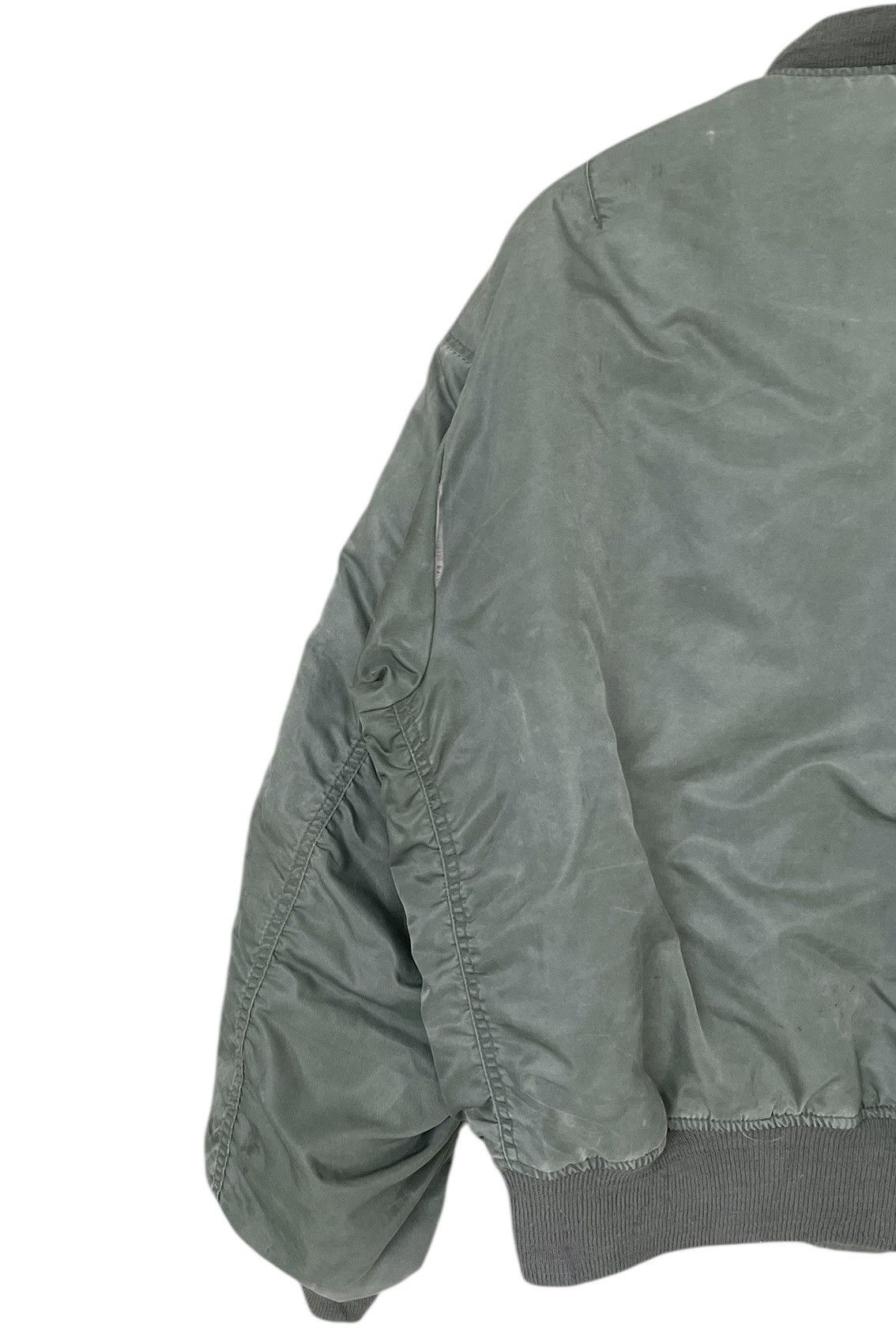 Japanese Brand × Vintage Vintage Japanese Brand Spinash MA-1 Flight Jacket 1990s Size US L / EU 52-54 / 3 - 5 Thumbnail