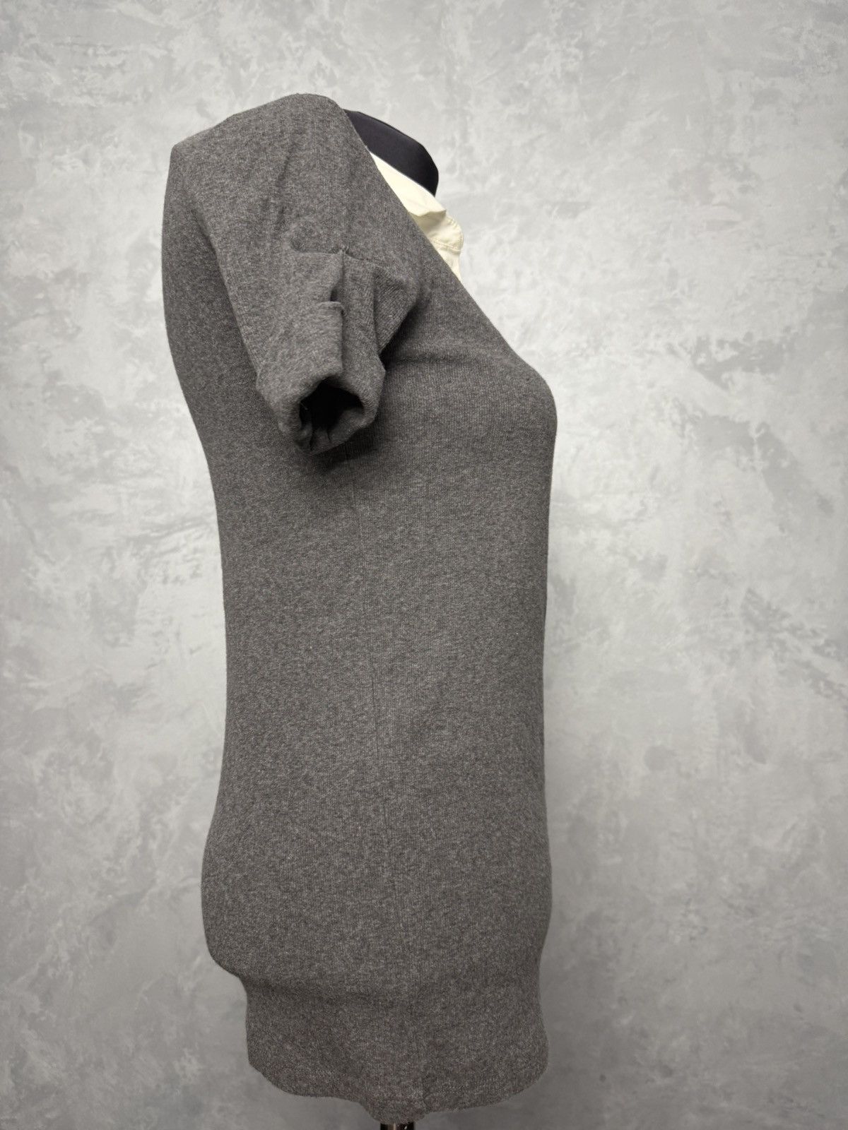 Brunello Cucinelli Brunello Cucinelli women’s T shirt blouse cotton M grey Size M / US 6-8 / IT 42-44 - 3 Thumbnail