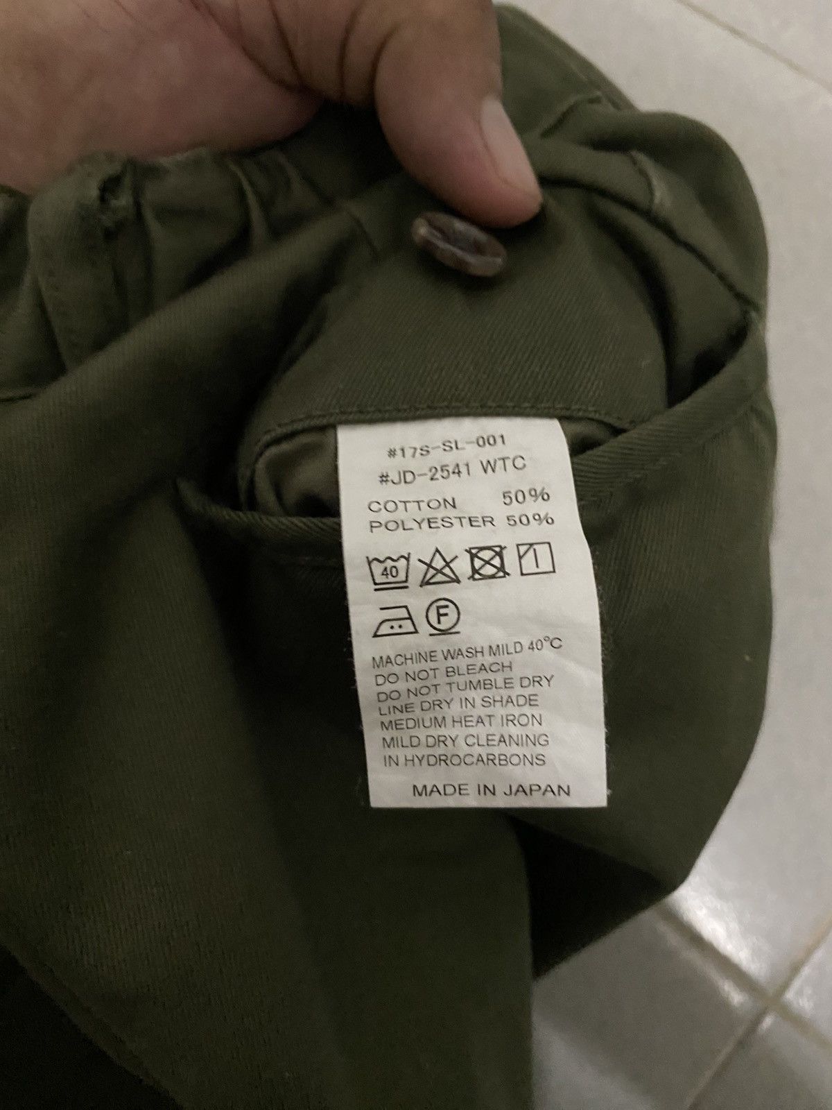 Danton × Japanese Brand × Vintage Vintage Danton Japanese Pants Olive Green Size US 30 / EU 46 - 7 Thumbnail