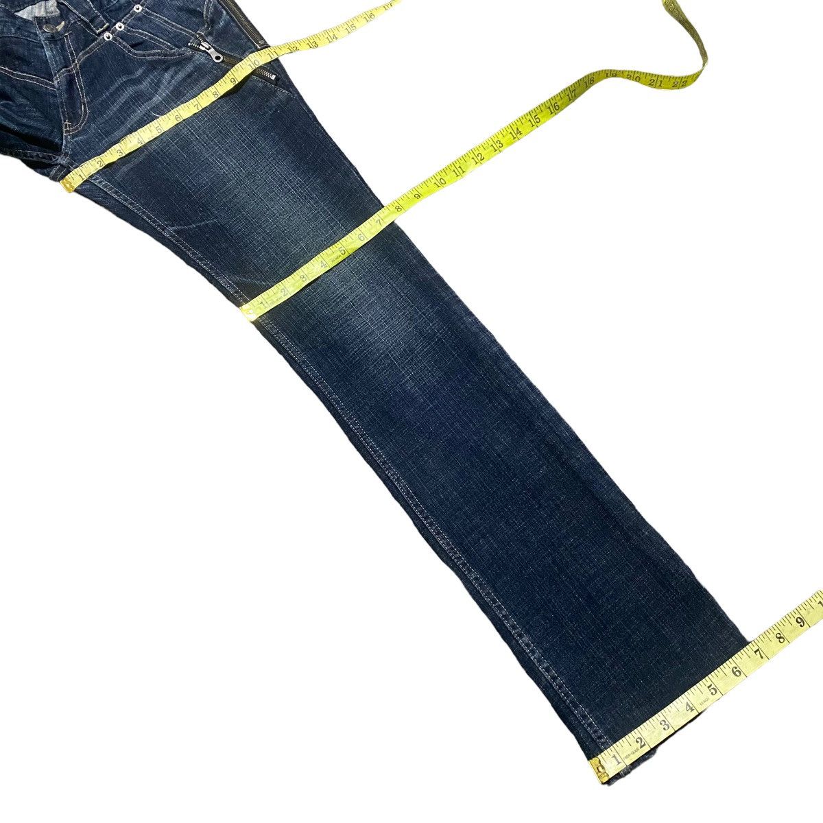 PPFM PPFM Cyber Denim Skinny Jeans Zipper Size US 30 / EU 46 - 19 Thumbnail