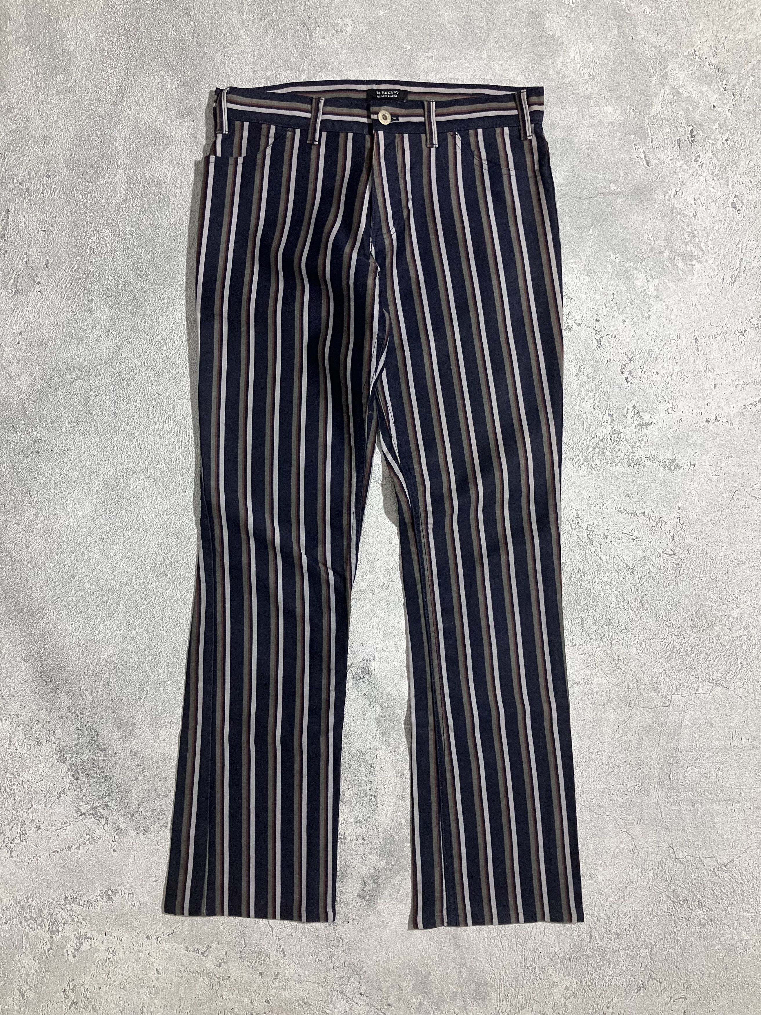 Burberry Burberry Black label Stripe Pants Size US 30 / EU 46 - 1 Thumbnail