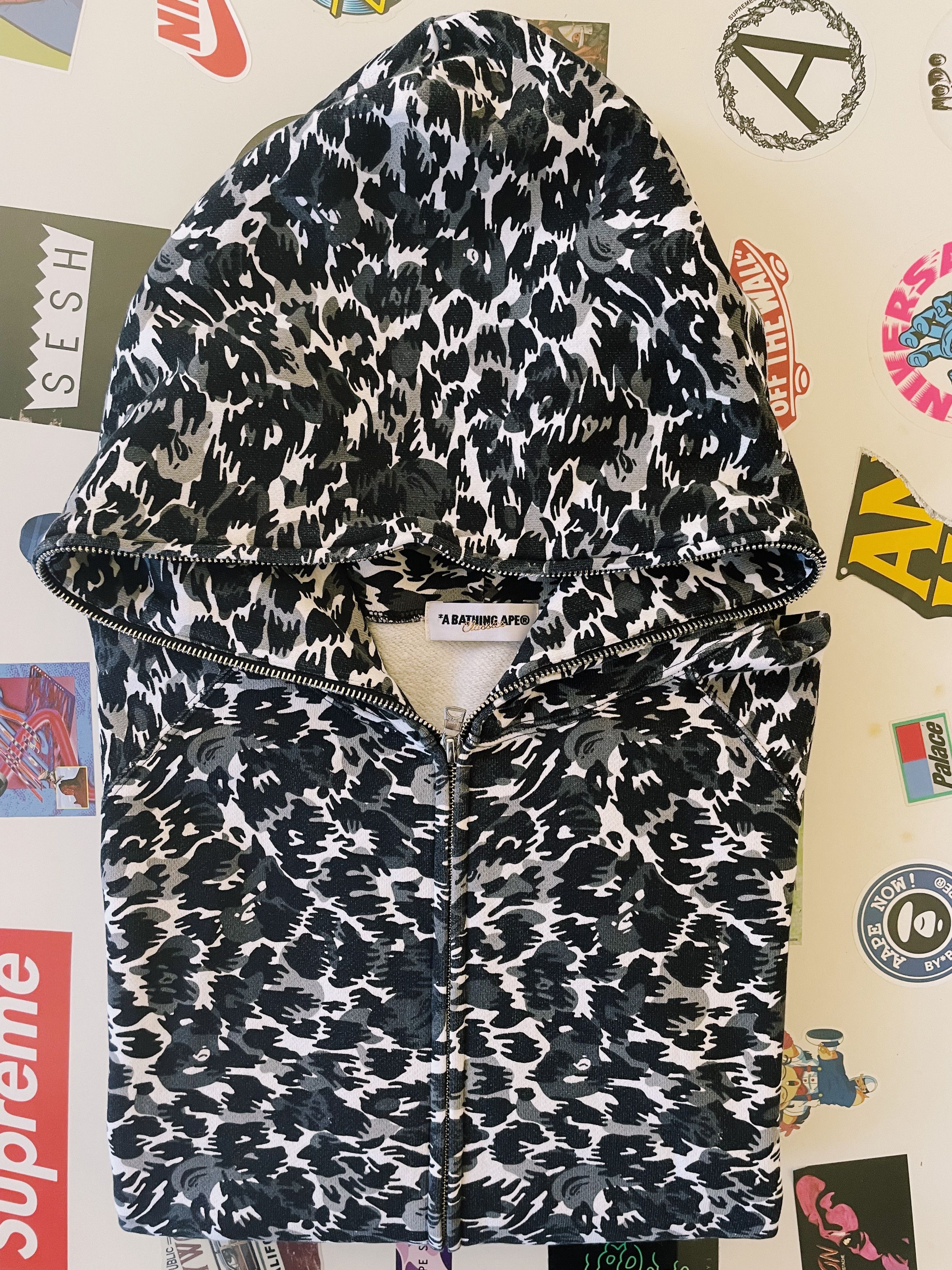 ☆美品☆A Bathing Ape カモフラ　ベスト　NIGO期　y2k フード ☆美品☆A Bathing Ape カモフラ ベスト NIGO期 y2k フード