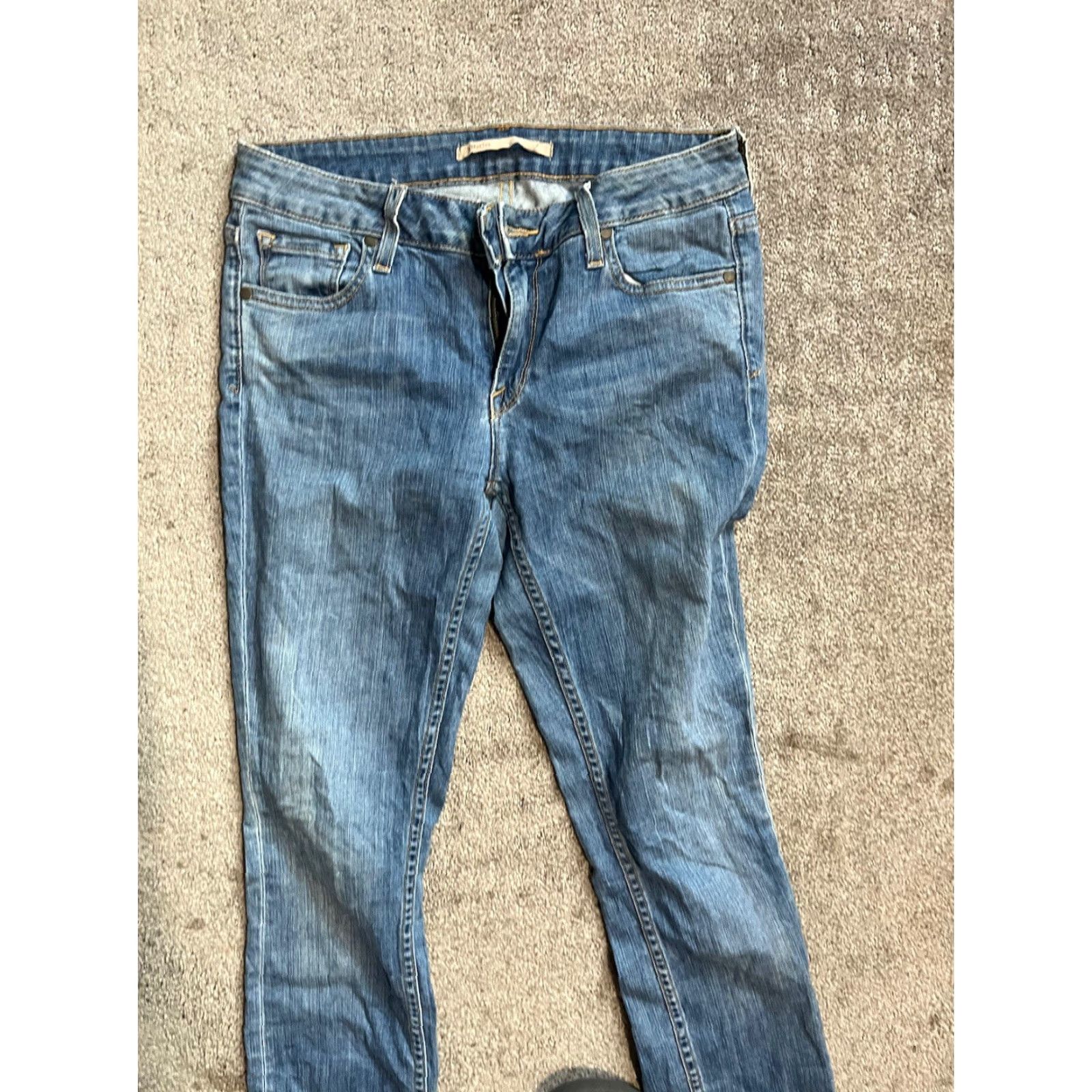 Vince Vince Vintage Boy Jean Womens Skinny Denim 28 Blue 5-Pocket Design Low Rise USA Size 28" / US 6 / IT 42 - 2 Thumbnail