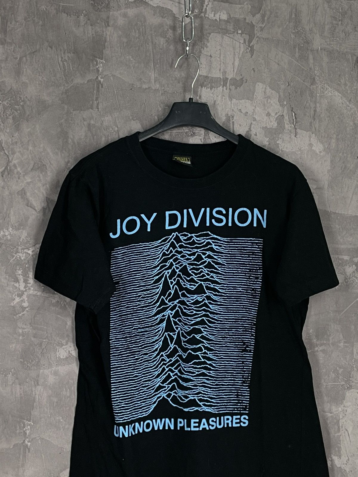 Band Tees × Joy Division × Vintage Joy Division Unknown Pleasures Y2k T-shirt Size US S / EU 44-46 / 1 - 2 Thumbnail