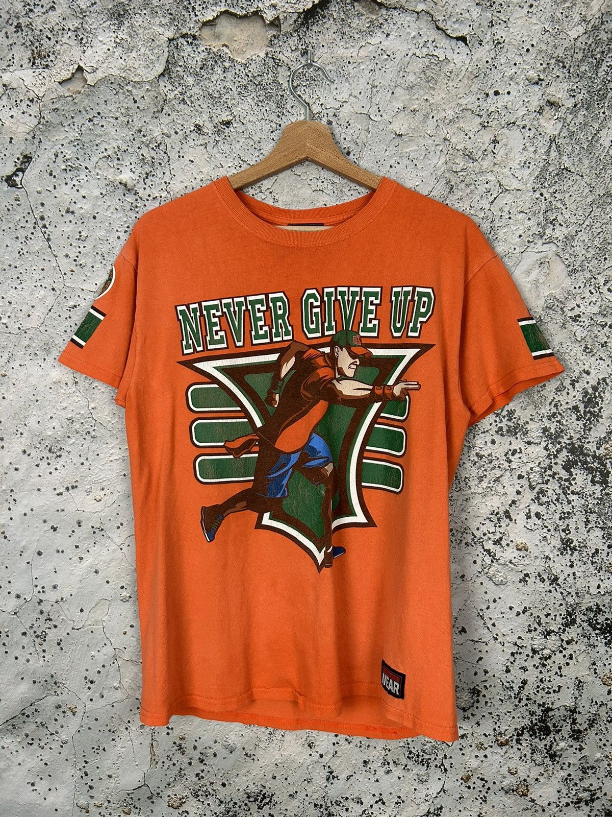 Vintage John Cena WWE Fighting Graphic Tee 90s Y2K