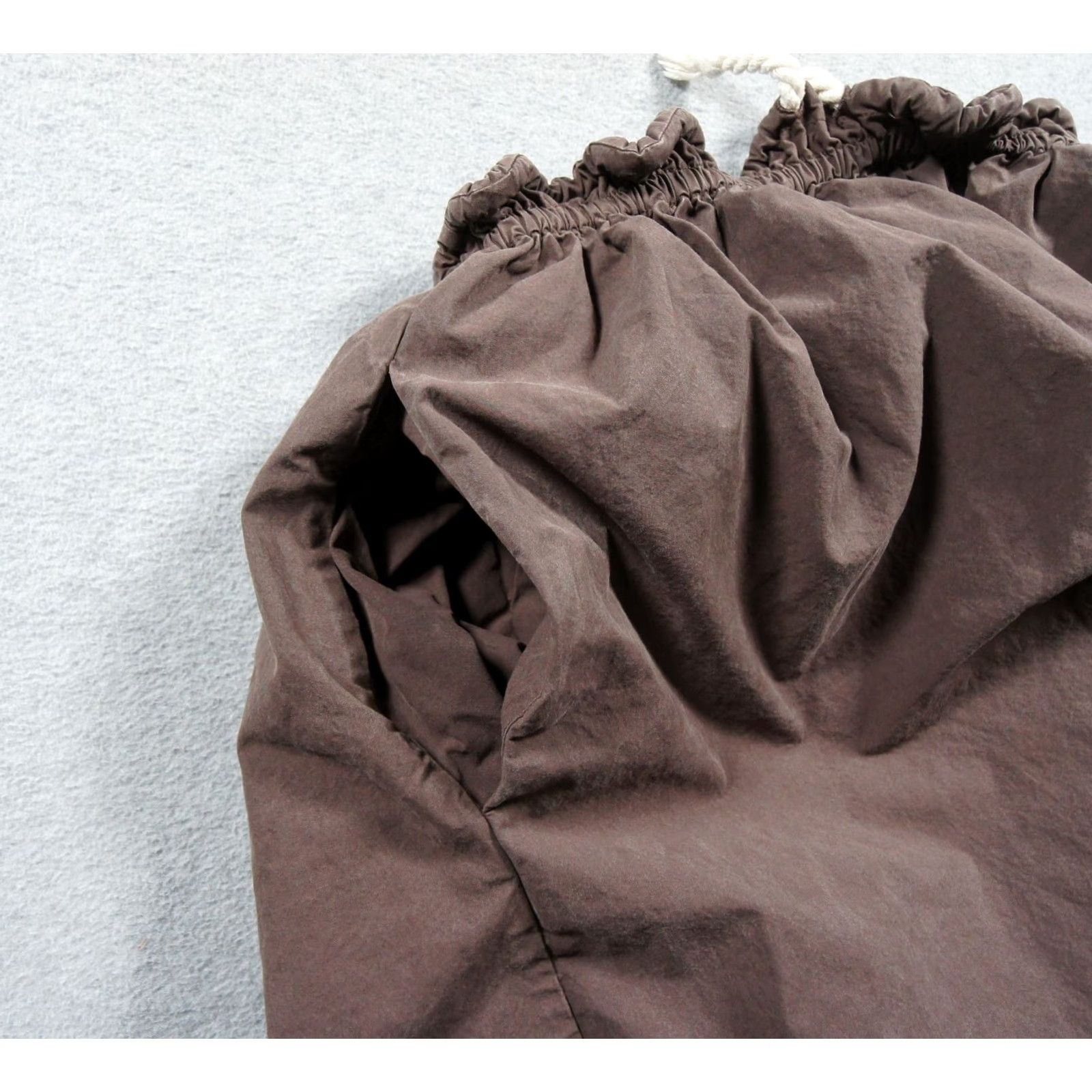 Jil Sander Jil Sander Skirt Womens 36 Brown Drawstring Midi Pockets Designer Gathered Regular Size Type Skirt, Brown, 36, Midi, Pockets, Designer Size 25" / US 0 / IT 36 - 4 Thumbnail