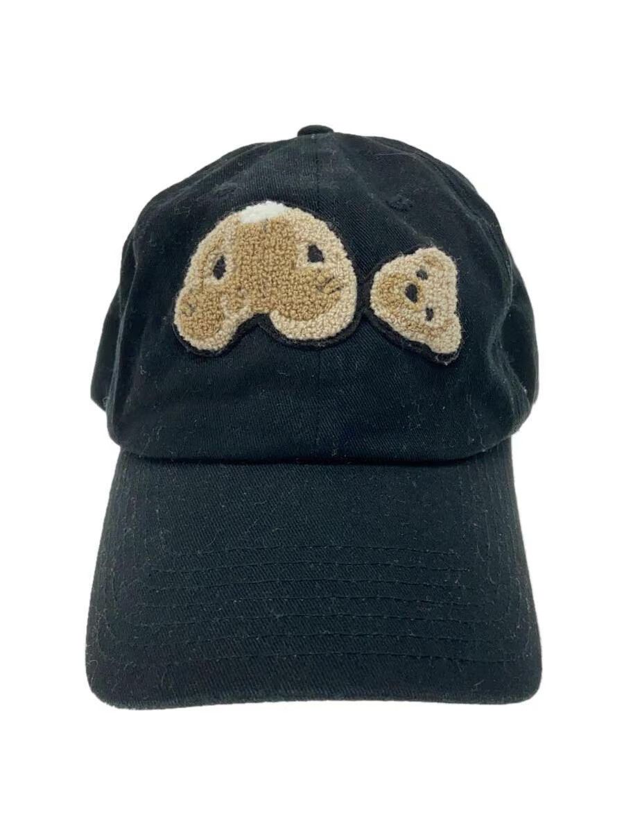 Palm Angels Palm Angels Bear Baseball Cotton Cap Black Size ONE SIZE - 1 Thumbnail