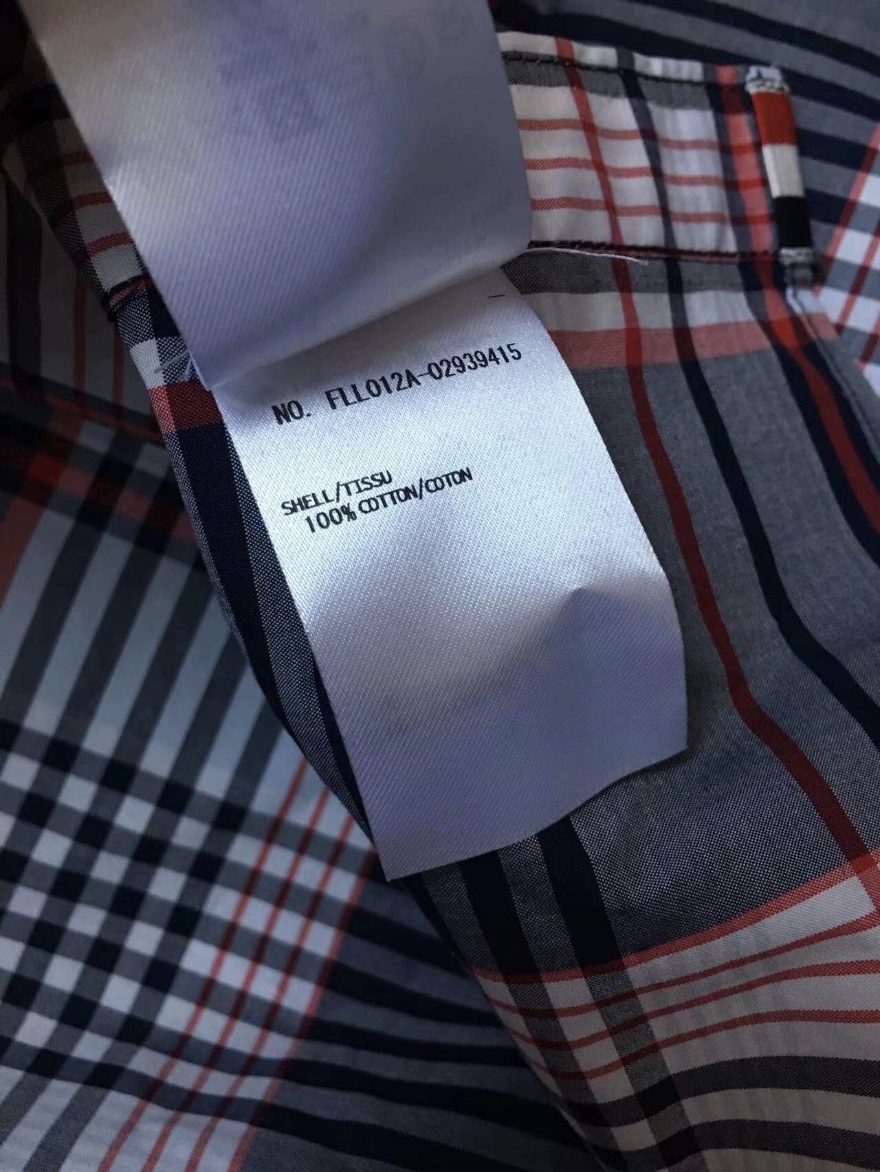 Thom Browne Thom Browne Women's Plaid Sleeveless Cotton Shirt Size S / US 4 / IT 40 - 5 Thumbnail